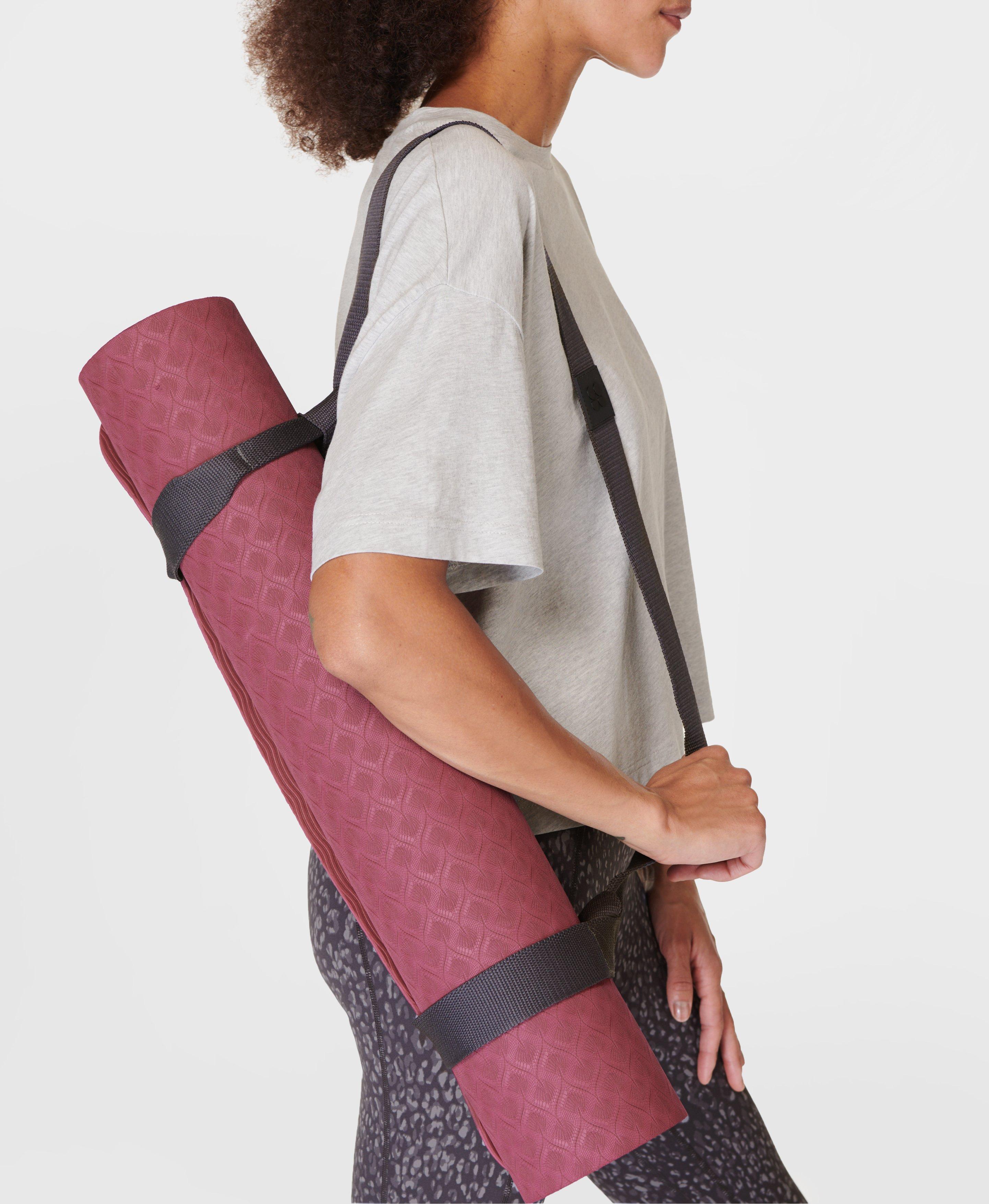 Yoga Mat Carry Strap - Urban Grey, Women's Fitness Equipment