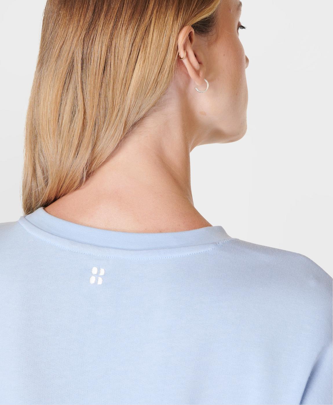 After Class Longline Sweatshirt - Breeze Blue | Sweaty Betty After Class Longline Sweatshirt - Breeze Blue | Sweaty Betty