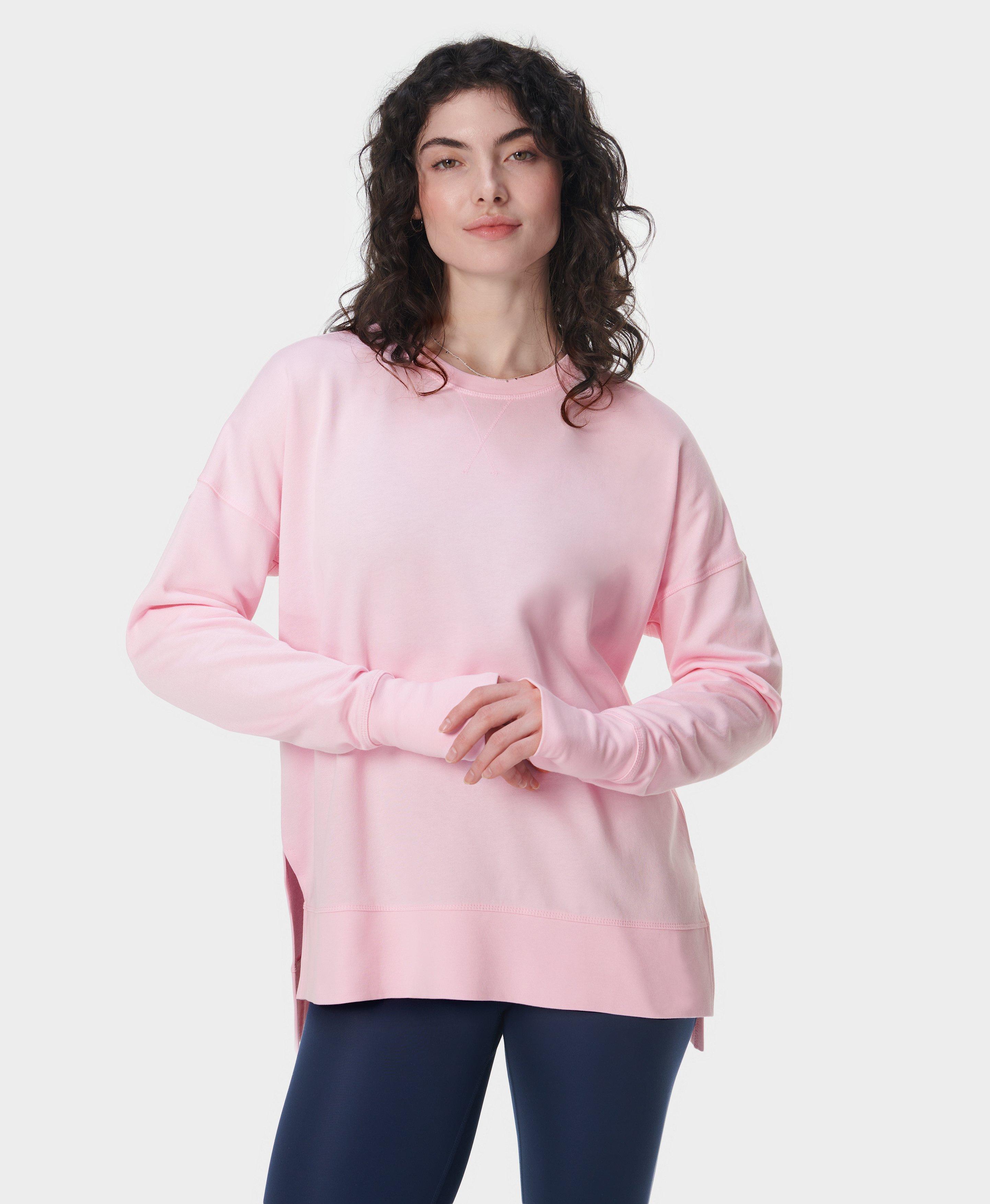 After Class Longline Sweatshirt - Nerine Pink | Women's