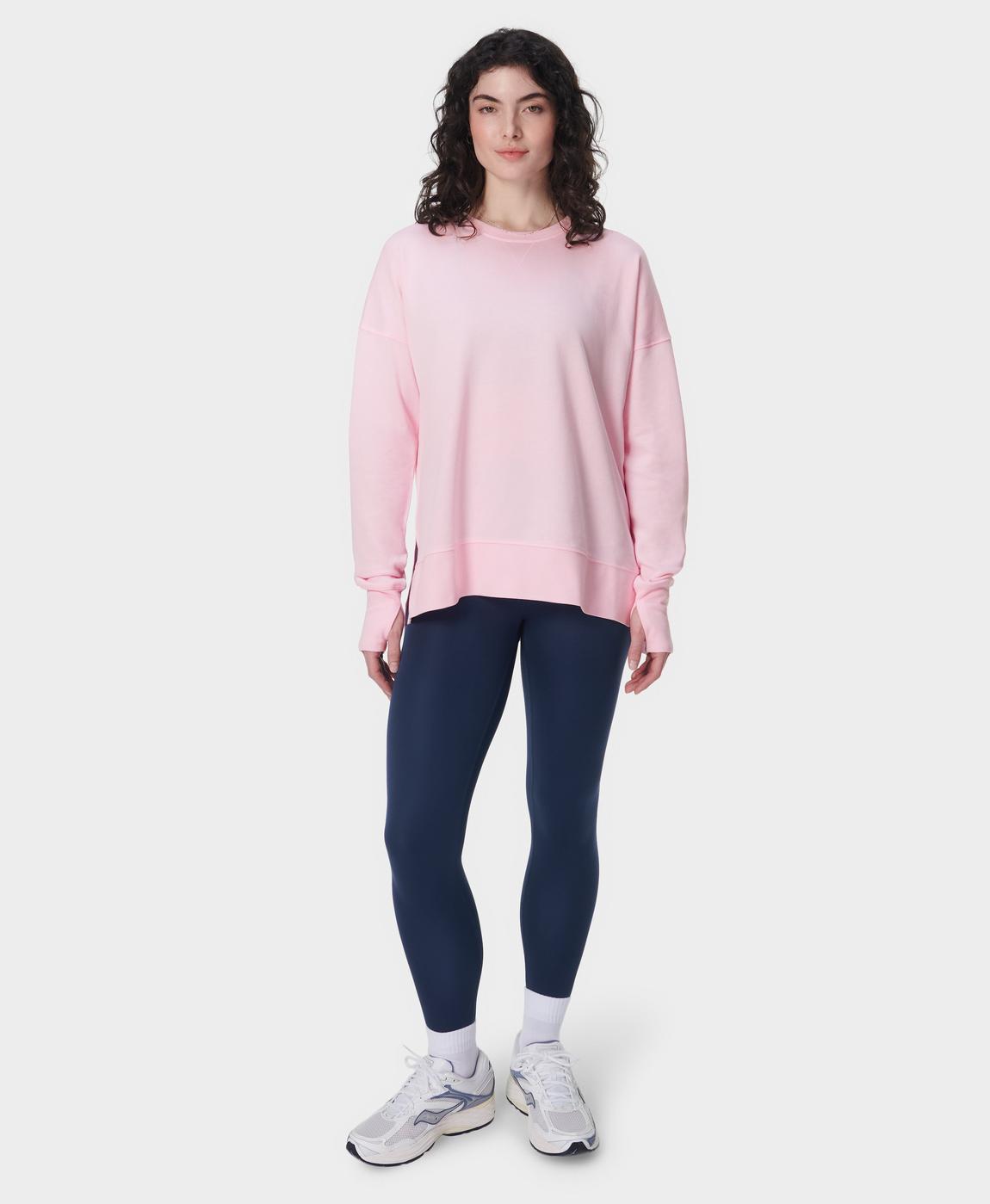 After Class Longline Sweatshirt - Nerine Pink | Women's After Class Longline Sweatshirt - Nerine Pink | Women's