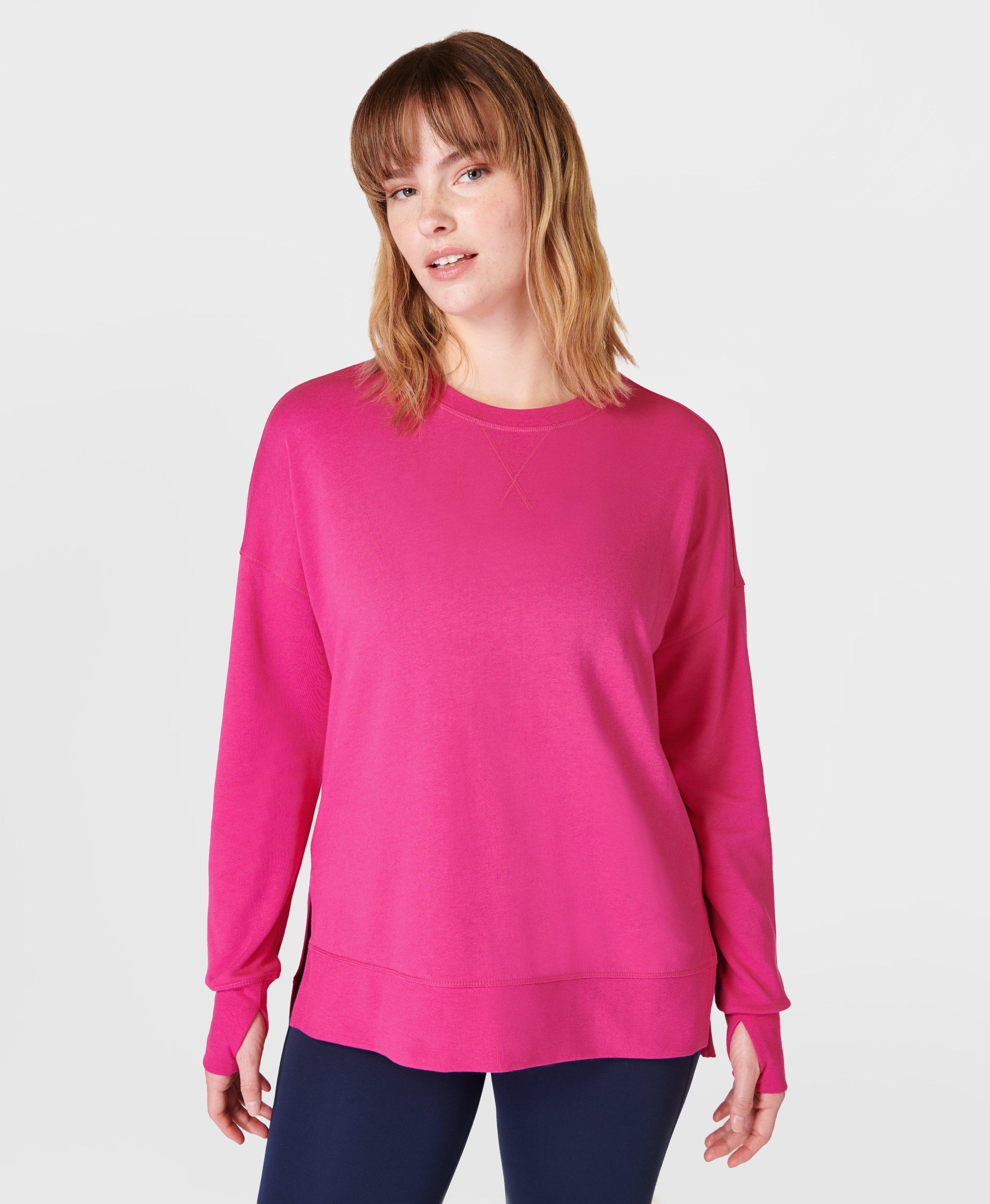 Womens shop pink sweatshirt