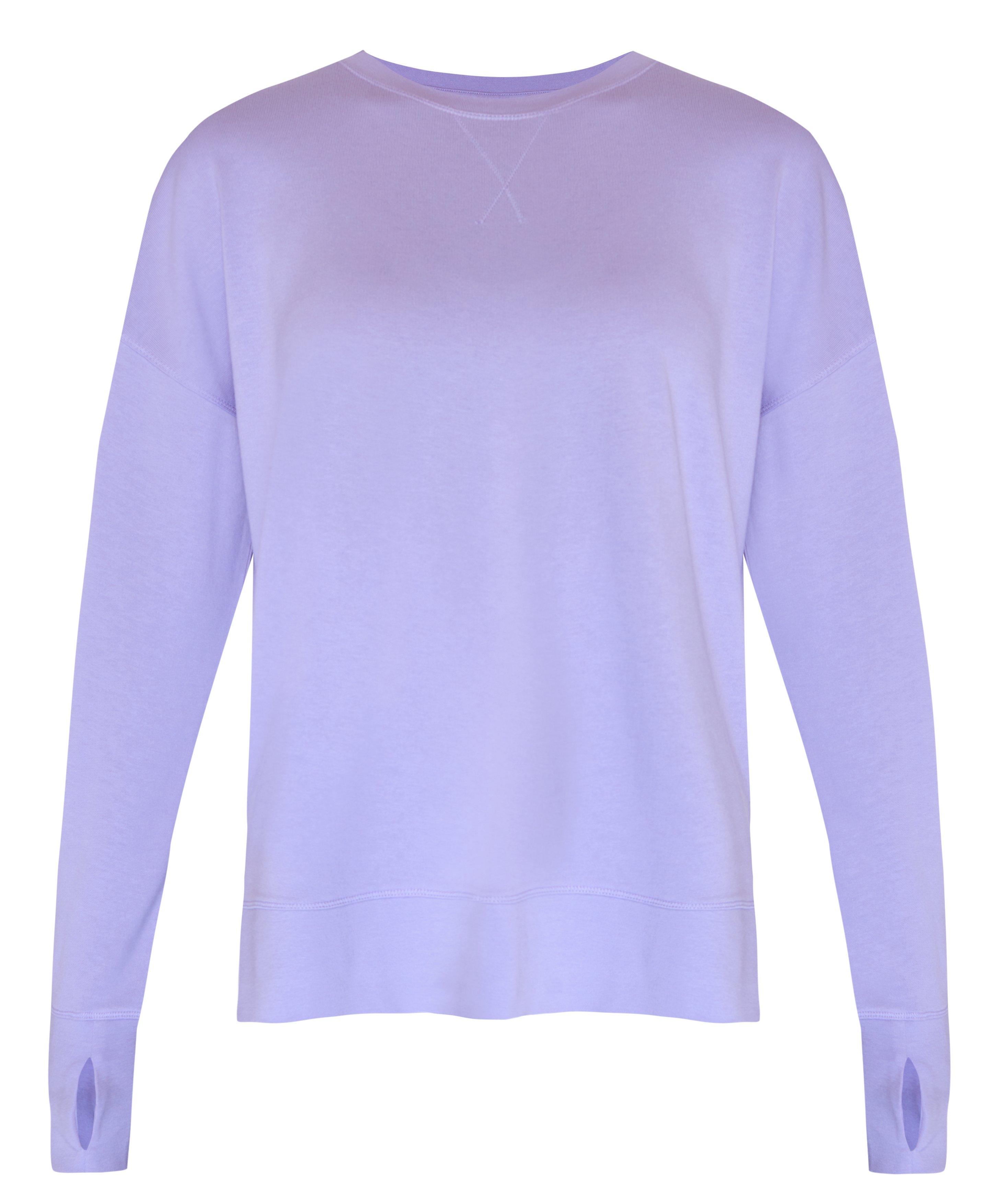 Sweat shirt violet hot sale