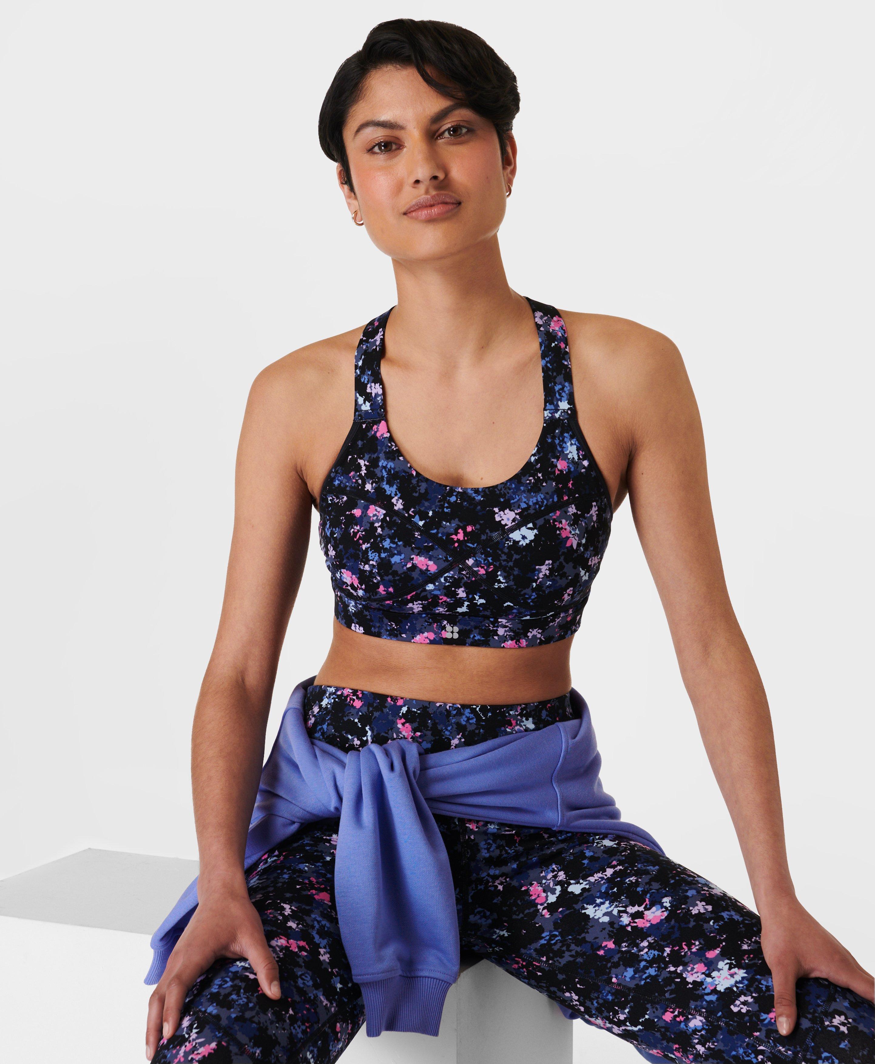Sweaty Betty Power Medium Support Sports Bra, Black, Women's XS