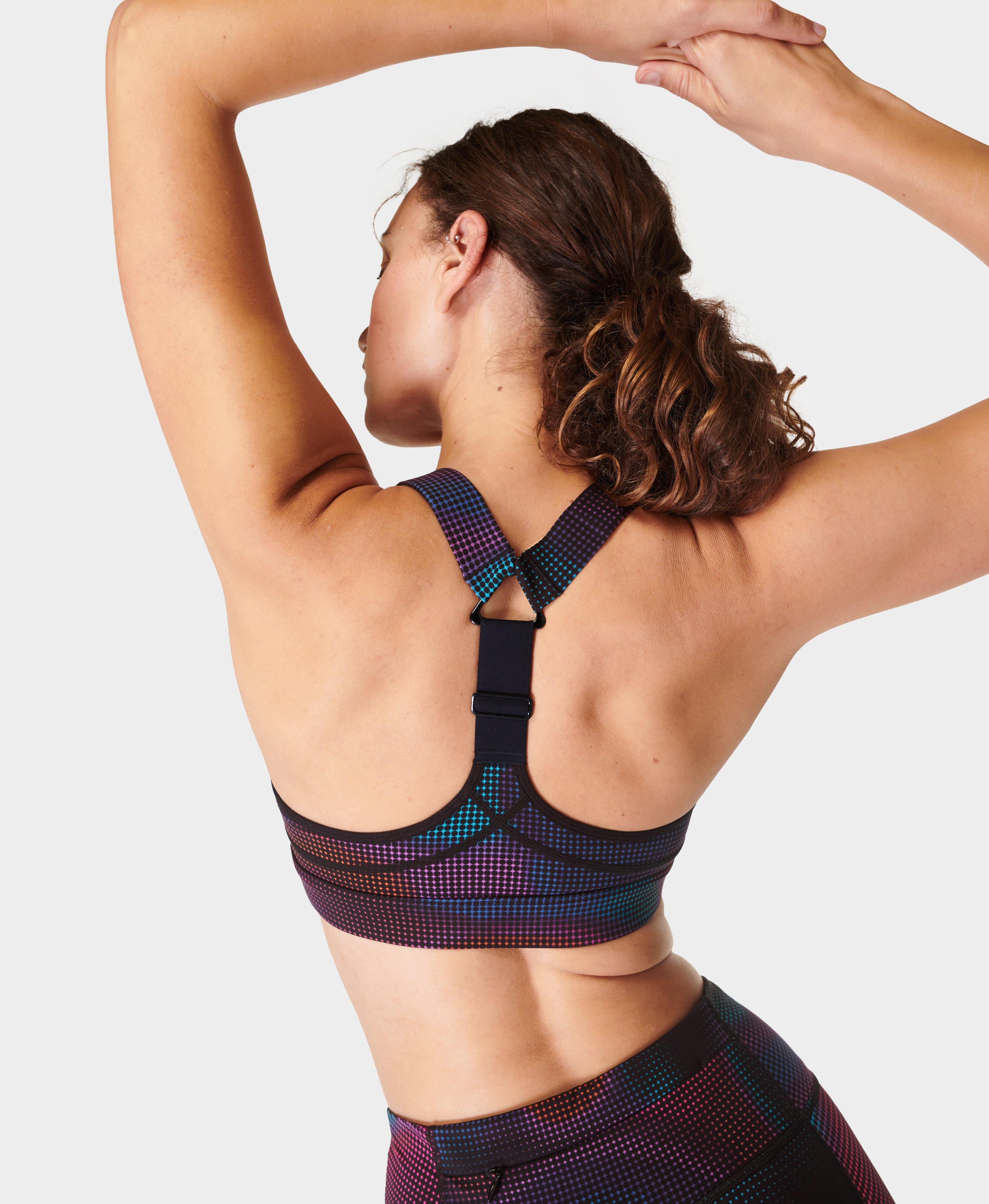 Sweat Wicking Medium Support Sports Bras.