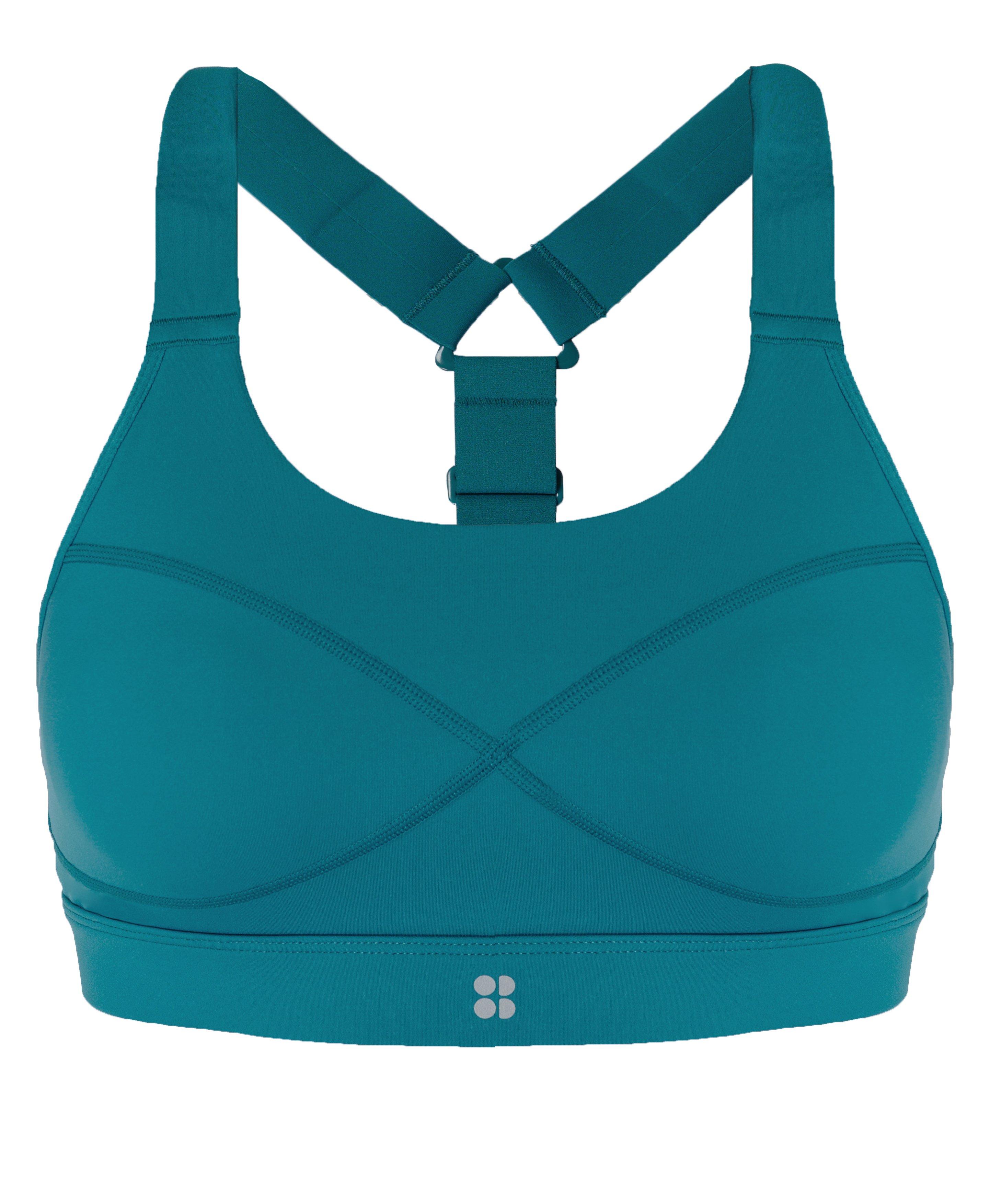 Sweaty Betty, Intimates & Sleepwear, Sweaty Betty Blue Power Frame Sports  Bra Size Medium