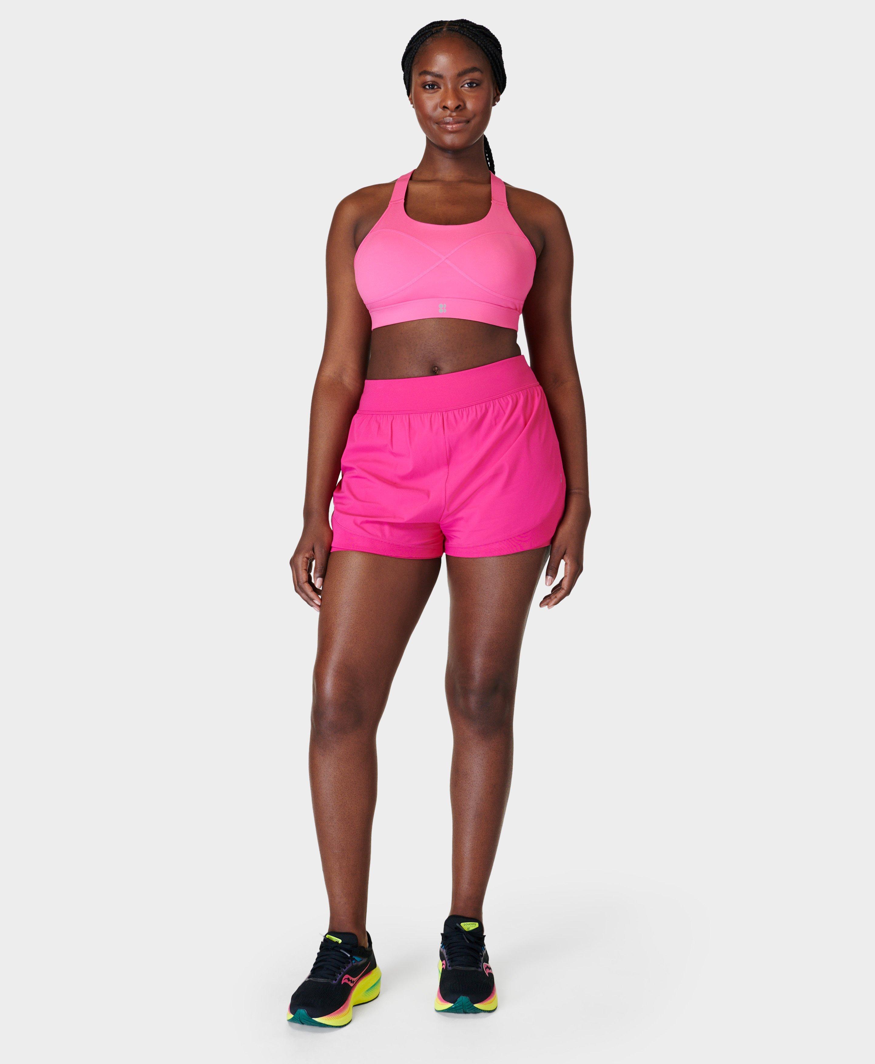 Power Medium Support Sports Bra - Camellia Pink, Women's Sports Bras