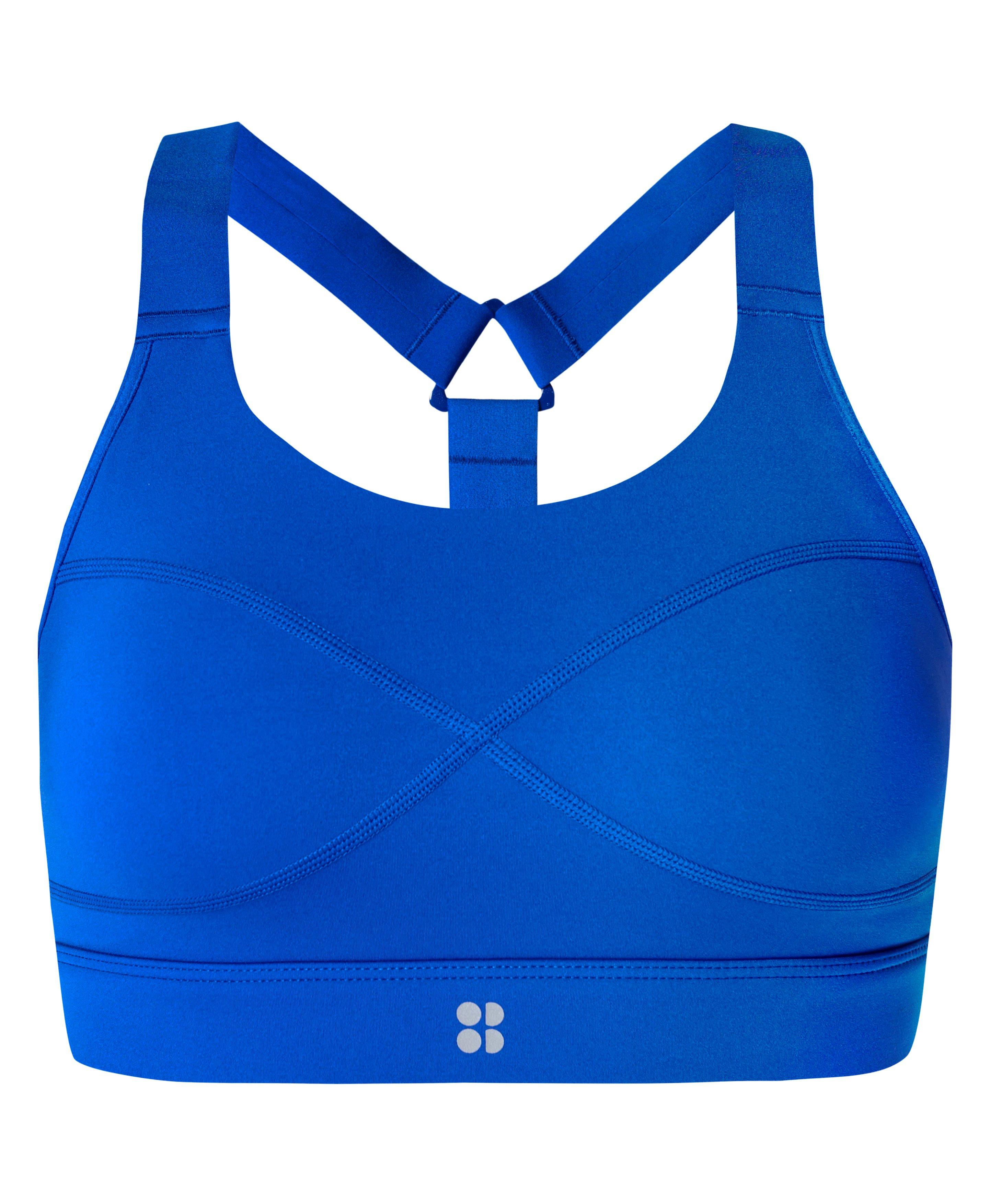 Power Medium Support Sports Bra - Lightning Blue, Women's Sports Bras