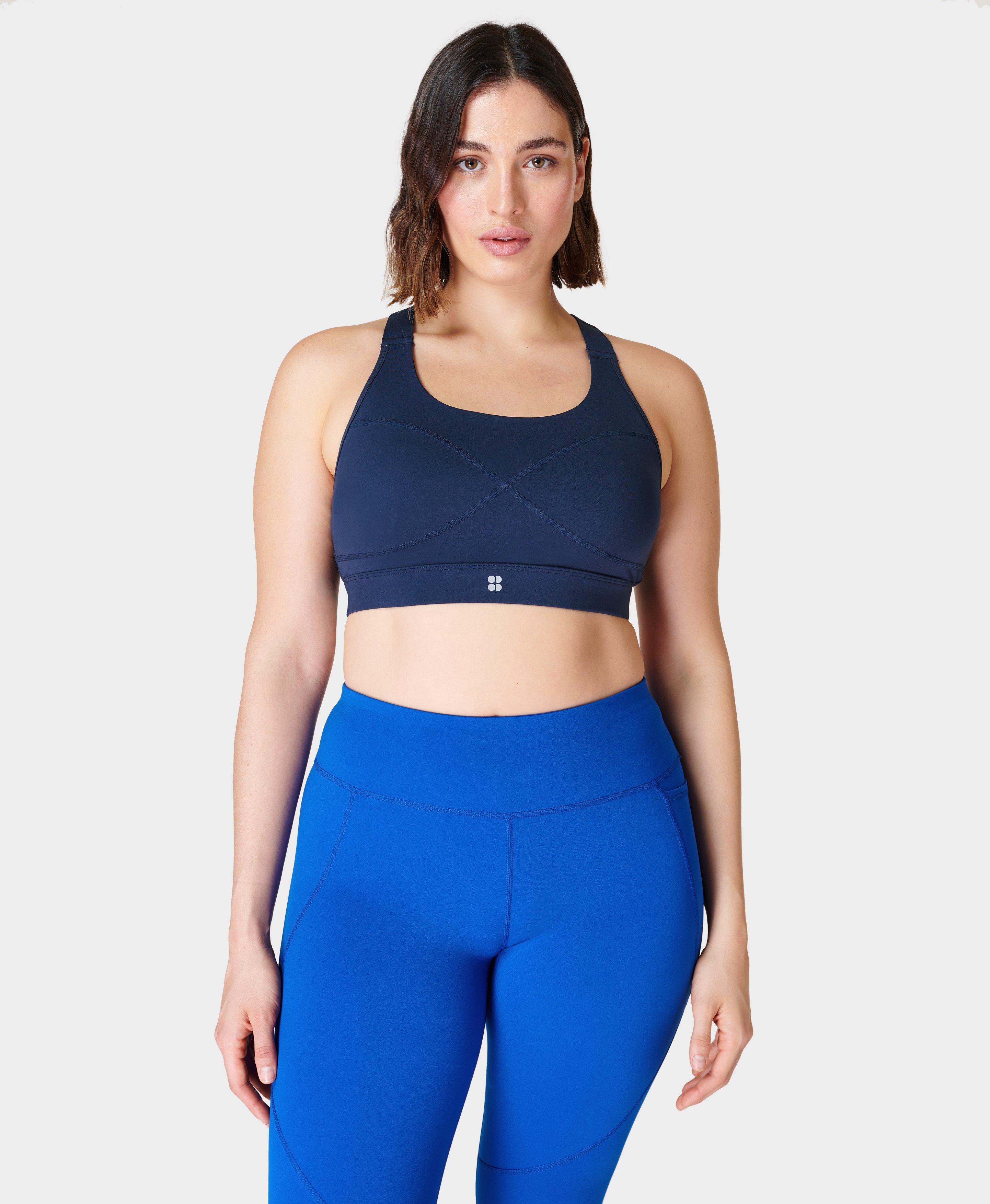 YWDJ Womens Sports Bras Pure Color Sports Bra Deep V Tight High Elastic  Yoga Sports Underwear Gray XXL 