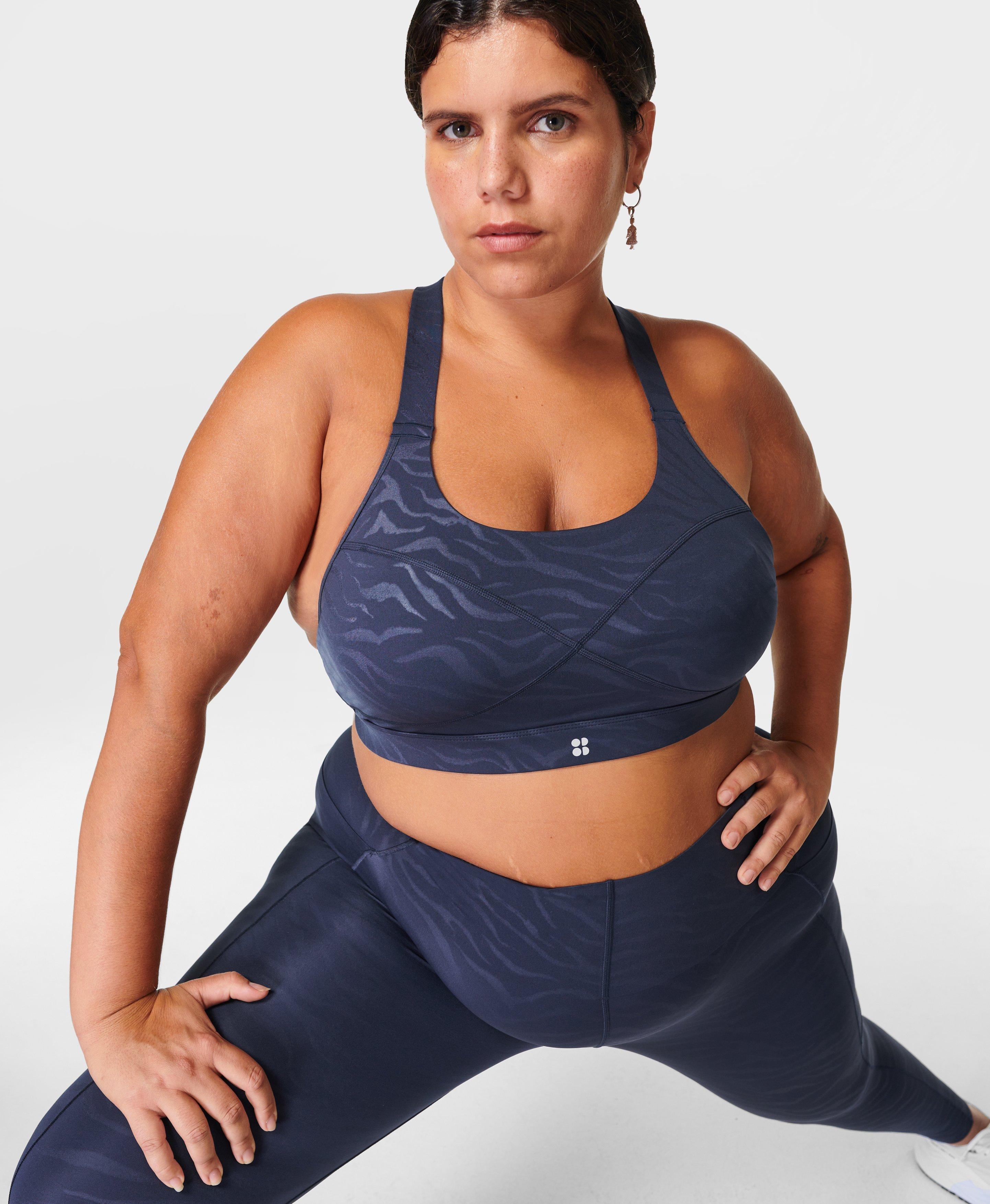 Blue Power medium-support sports bra, Sweaty Betty
