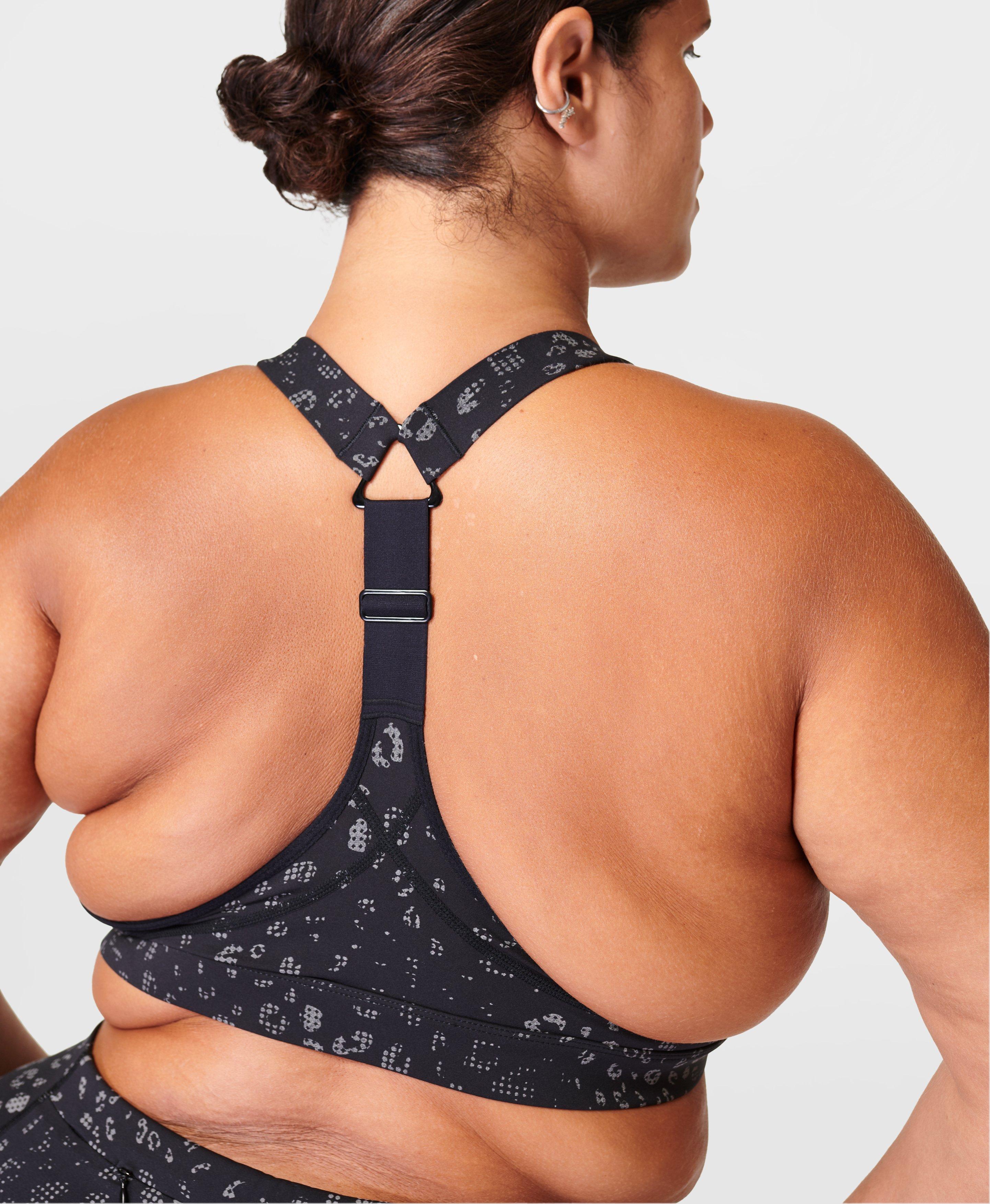 BEVERLY Training bra - medium support BLACK