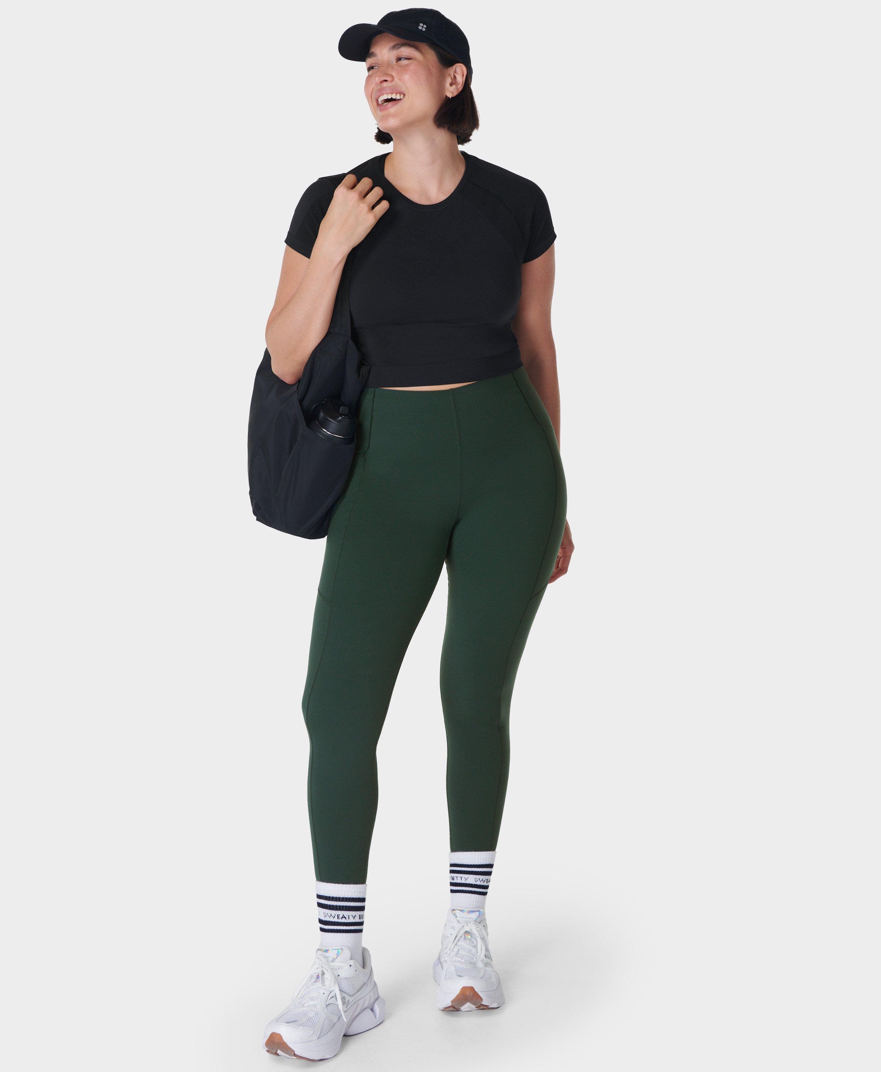 Long Dynamic Yoga Crop Top