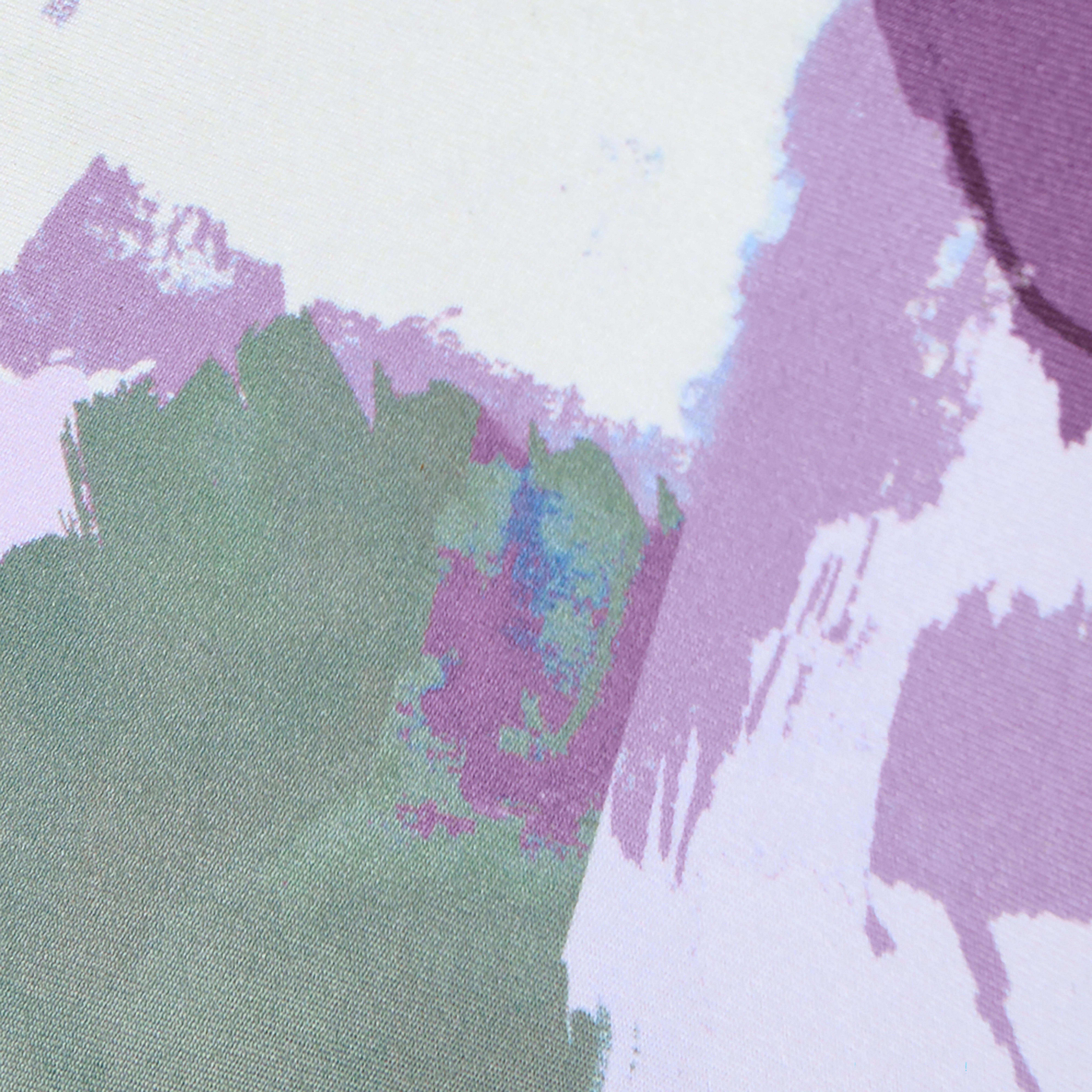 Swatch color Purple Layered Brushstroke Print