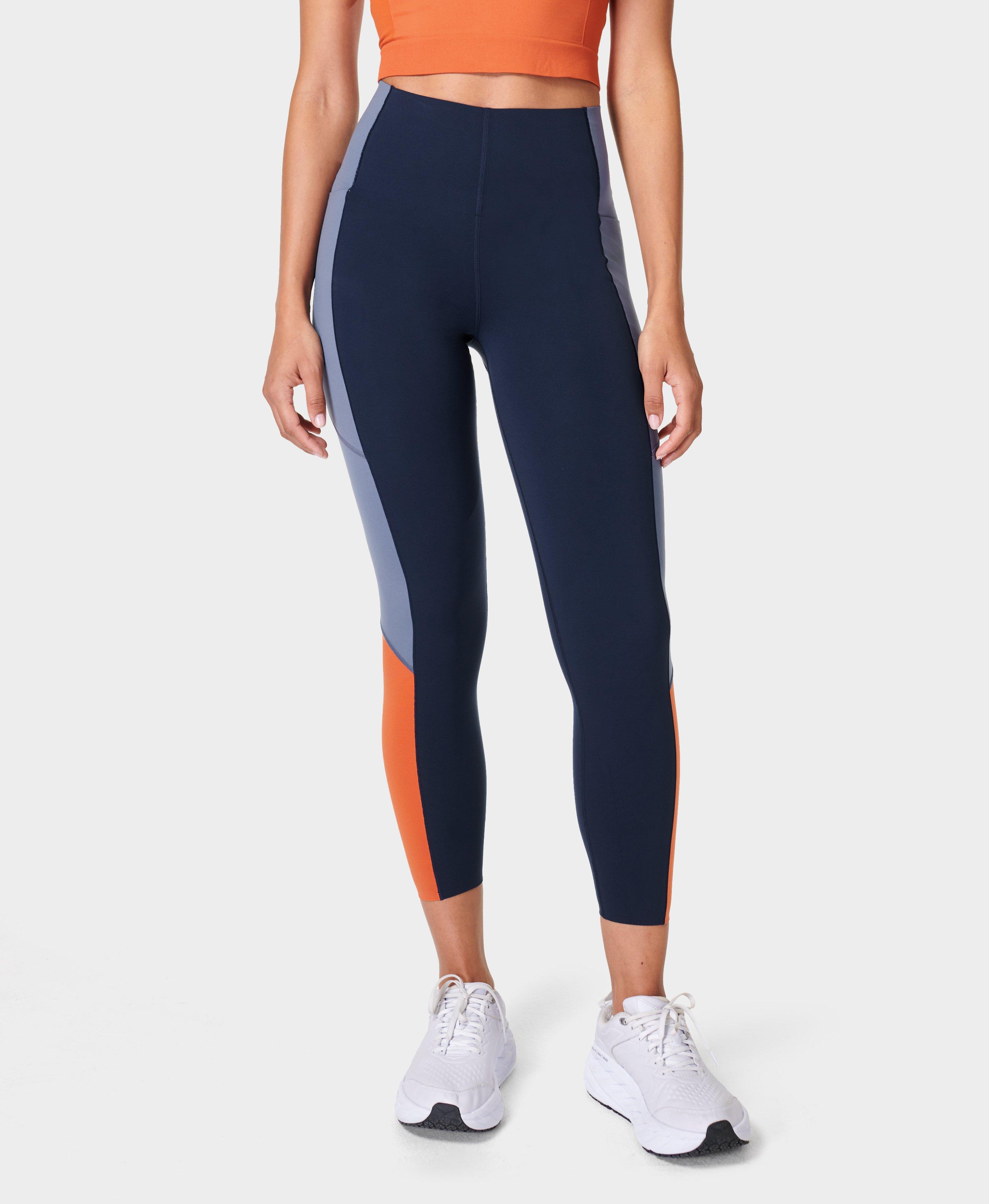 Band-It High-Waist Legging in Blue & Multi