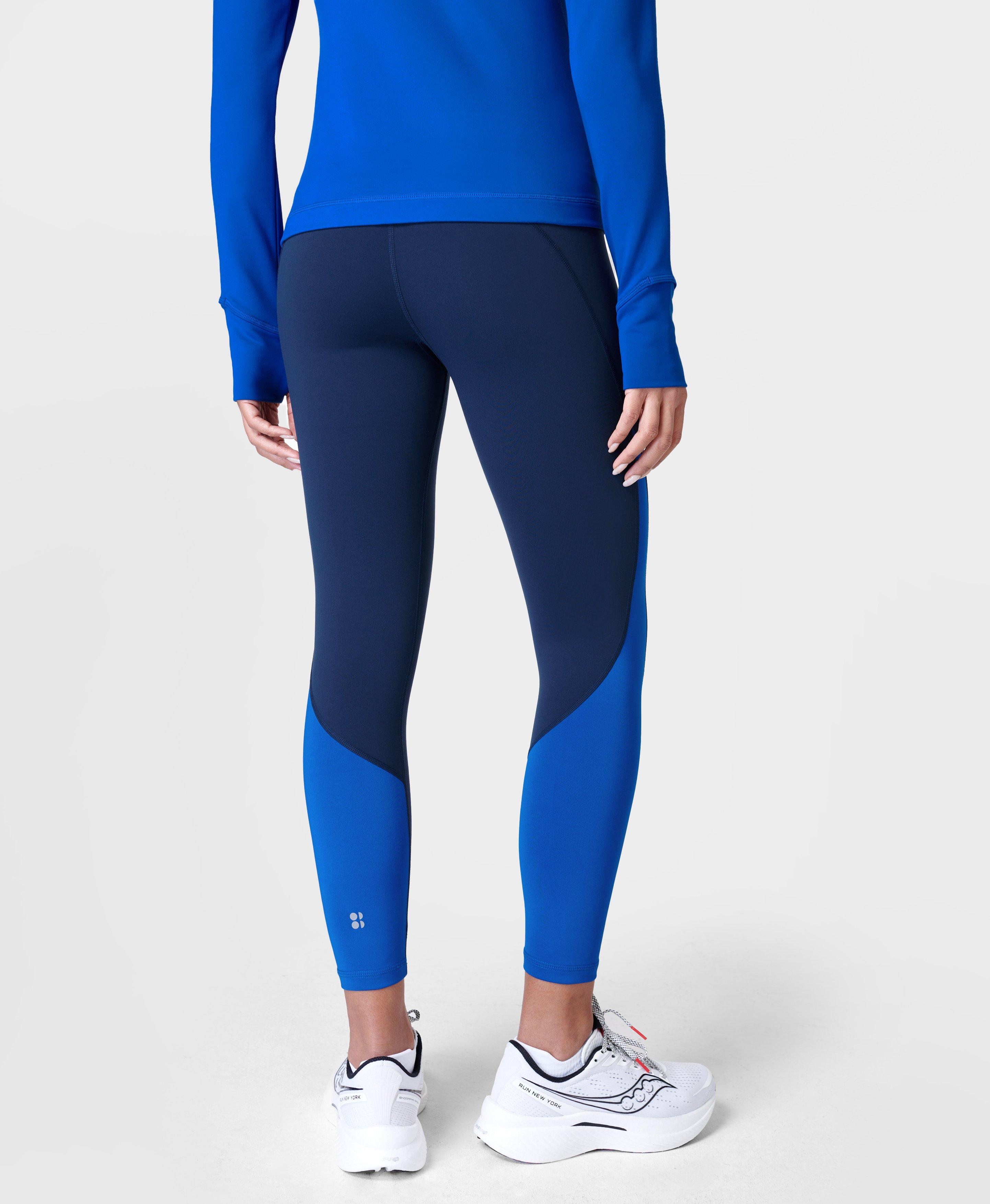 Power 7/8 Workout Leggings - Lightning Blue, Women's Leggings