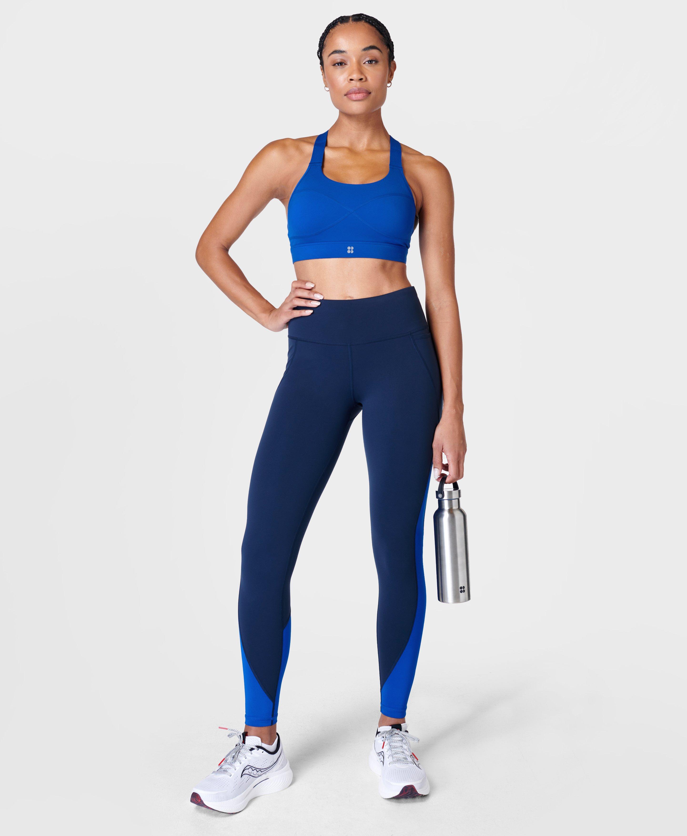 Power Workout Colour Curve Leggings - LightningBlue NavyBlue