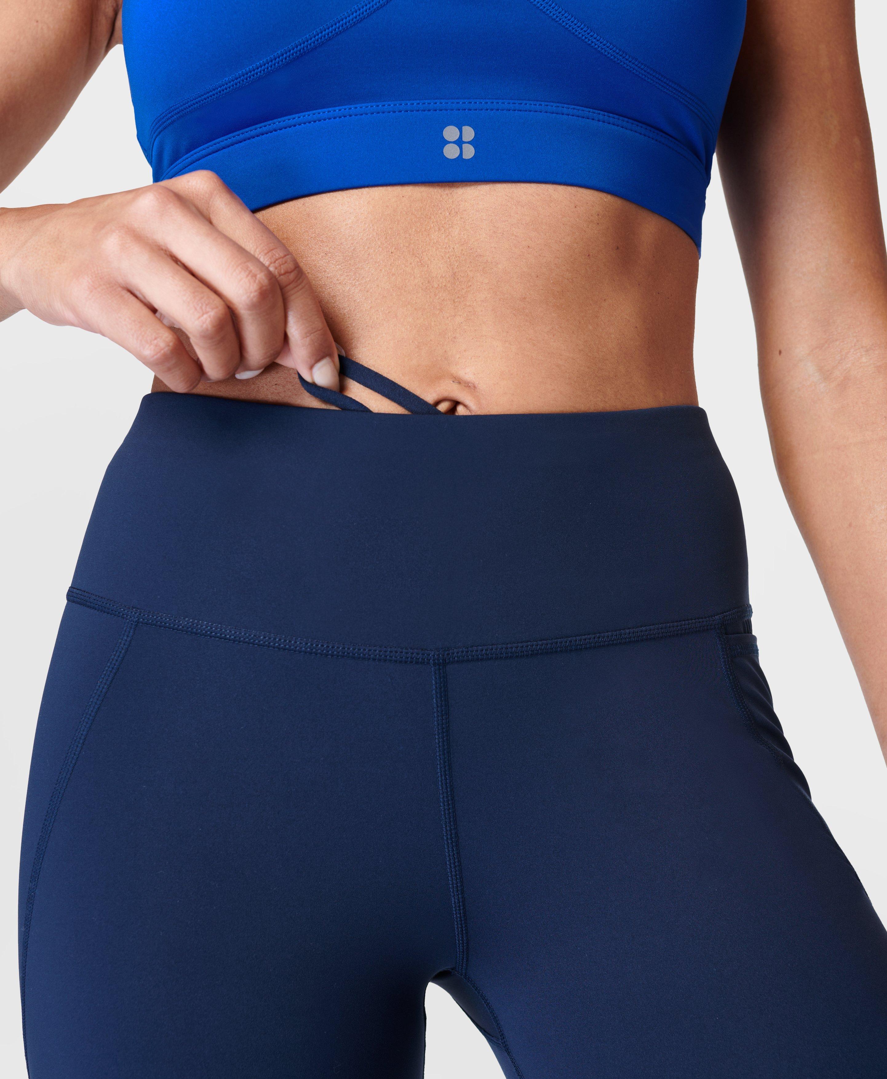 Power 7/8 Gym Colour Curve Leggings - LightningBlue NavyBlue