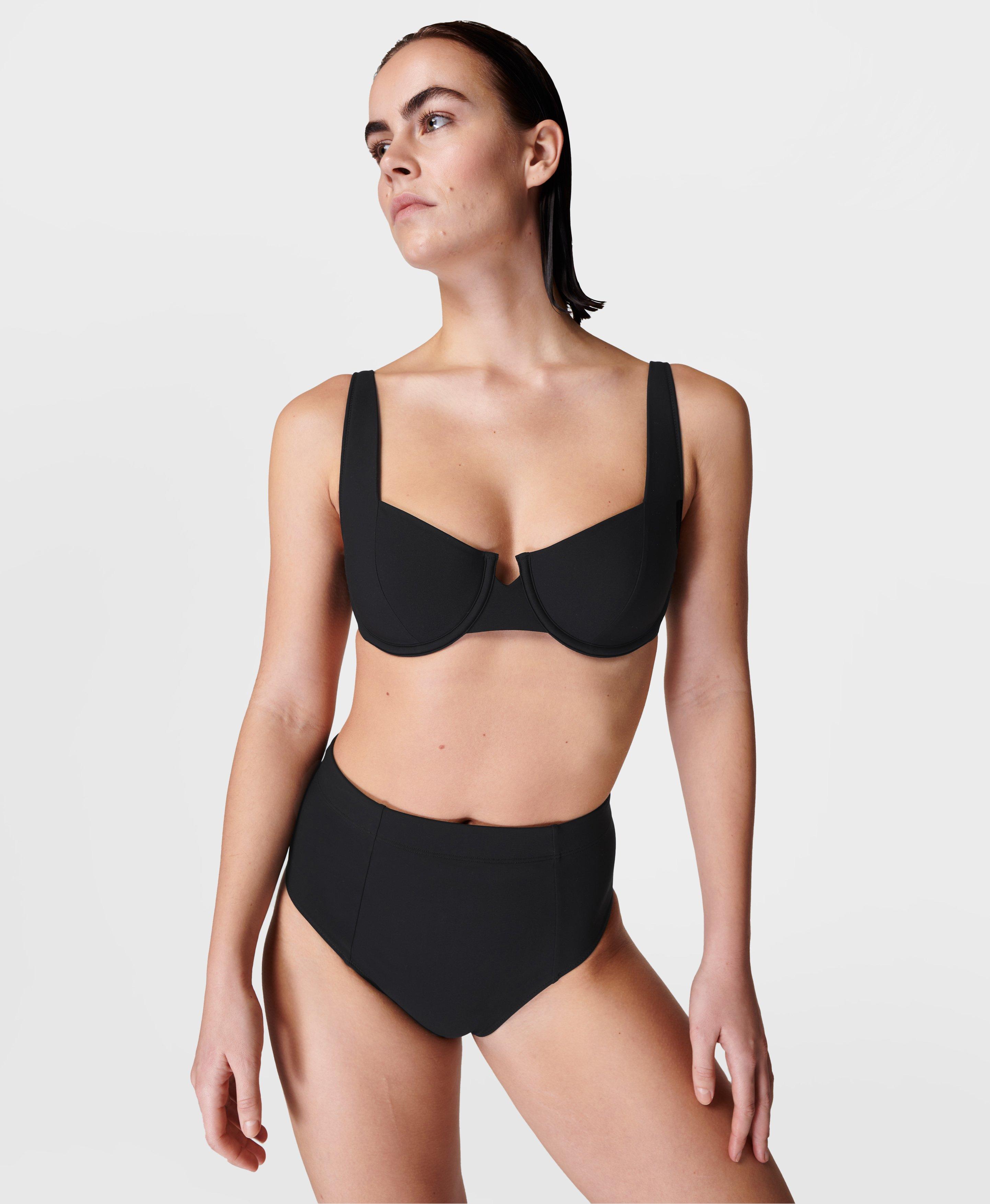 Sporti Solid Underwire Bikini Top (D/DD/E/F) at