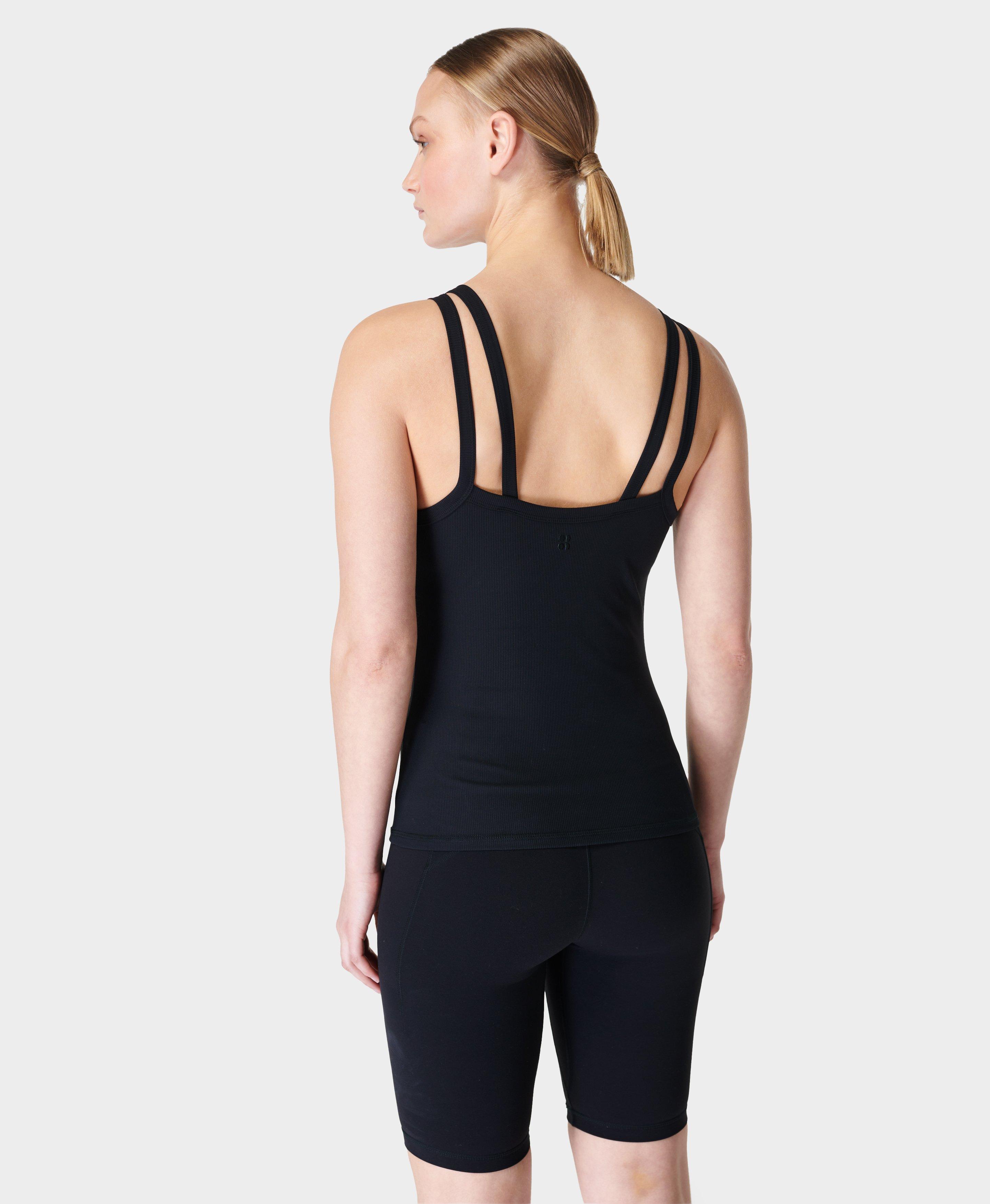 Super Soft Rib Twin Strap Vest 