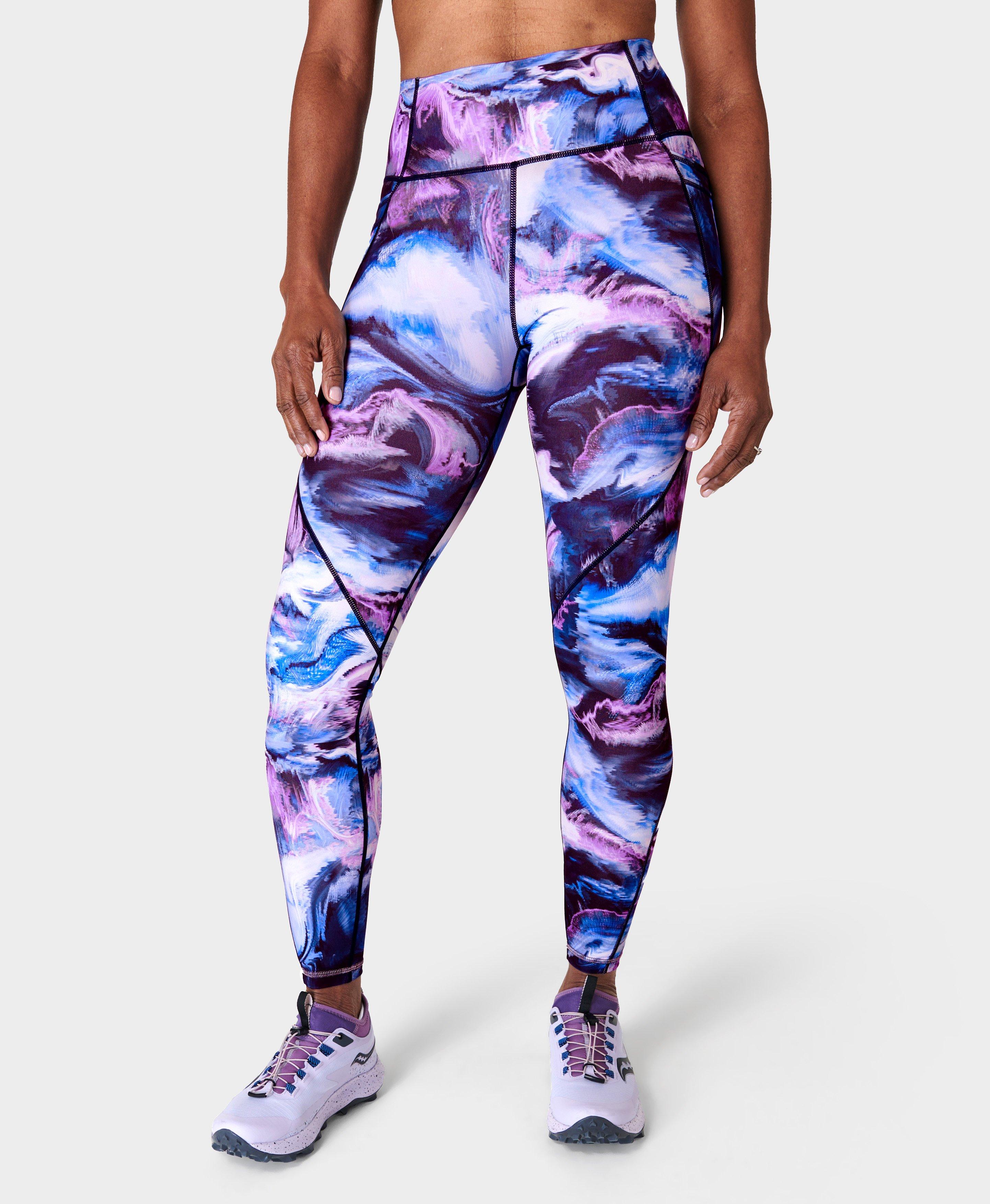 Under Armour Training high waist 7/8 sculpt leggings in purple