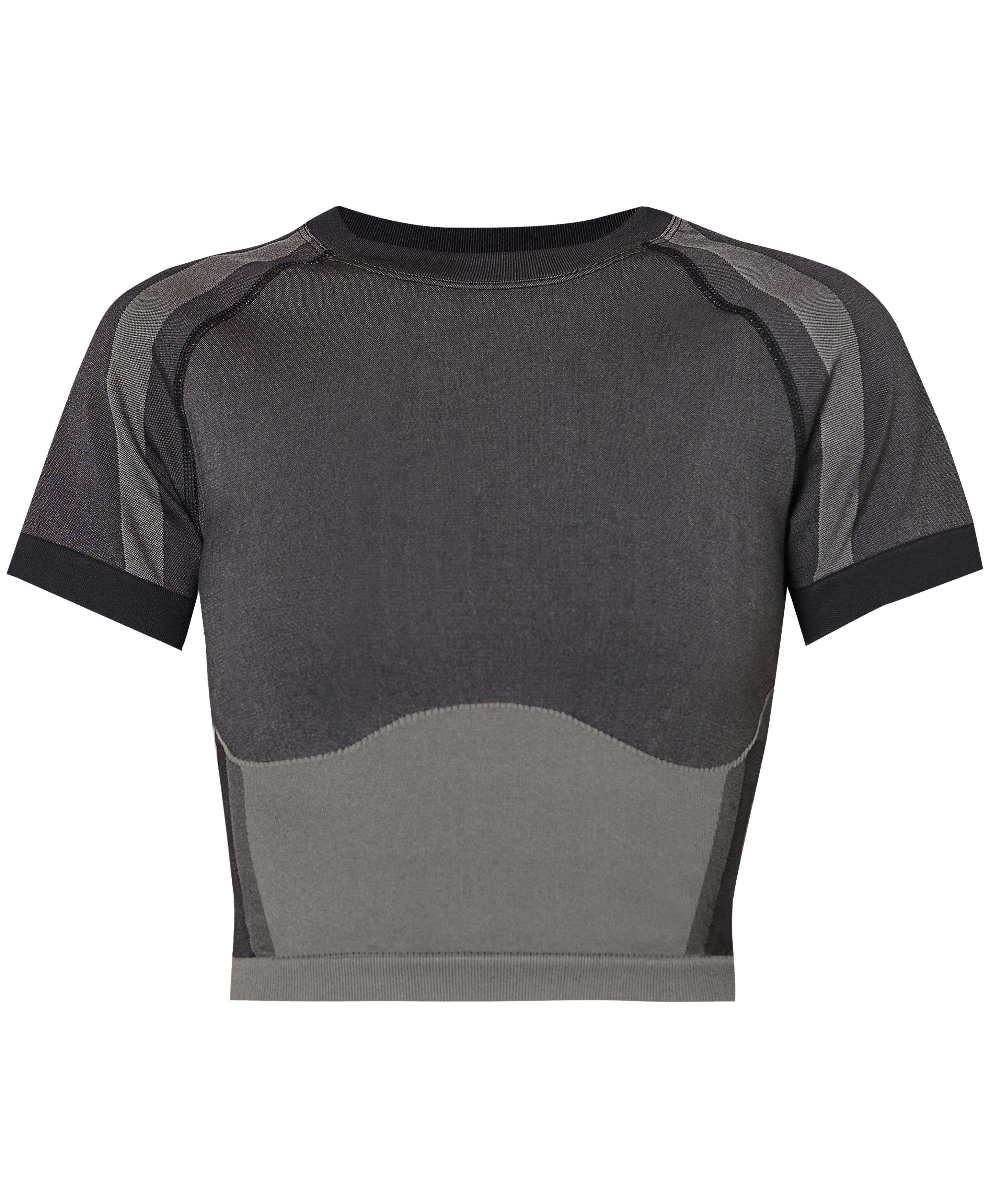 Silhouette Sculpt Seamless Short Sleeve Top - Black, Women's T-Shirts