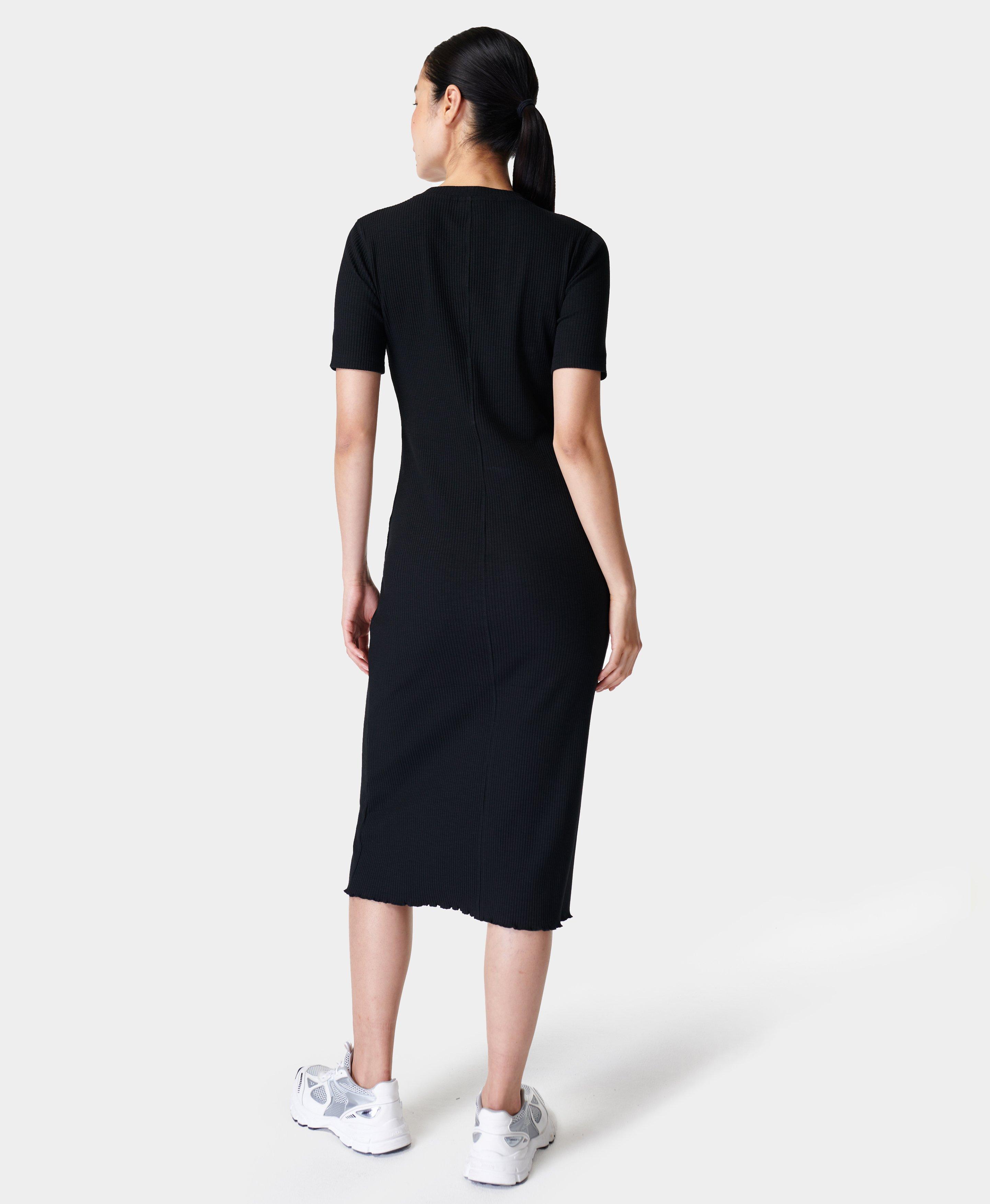 Ribbed Midi Dress