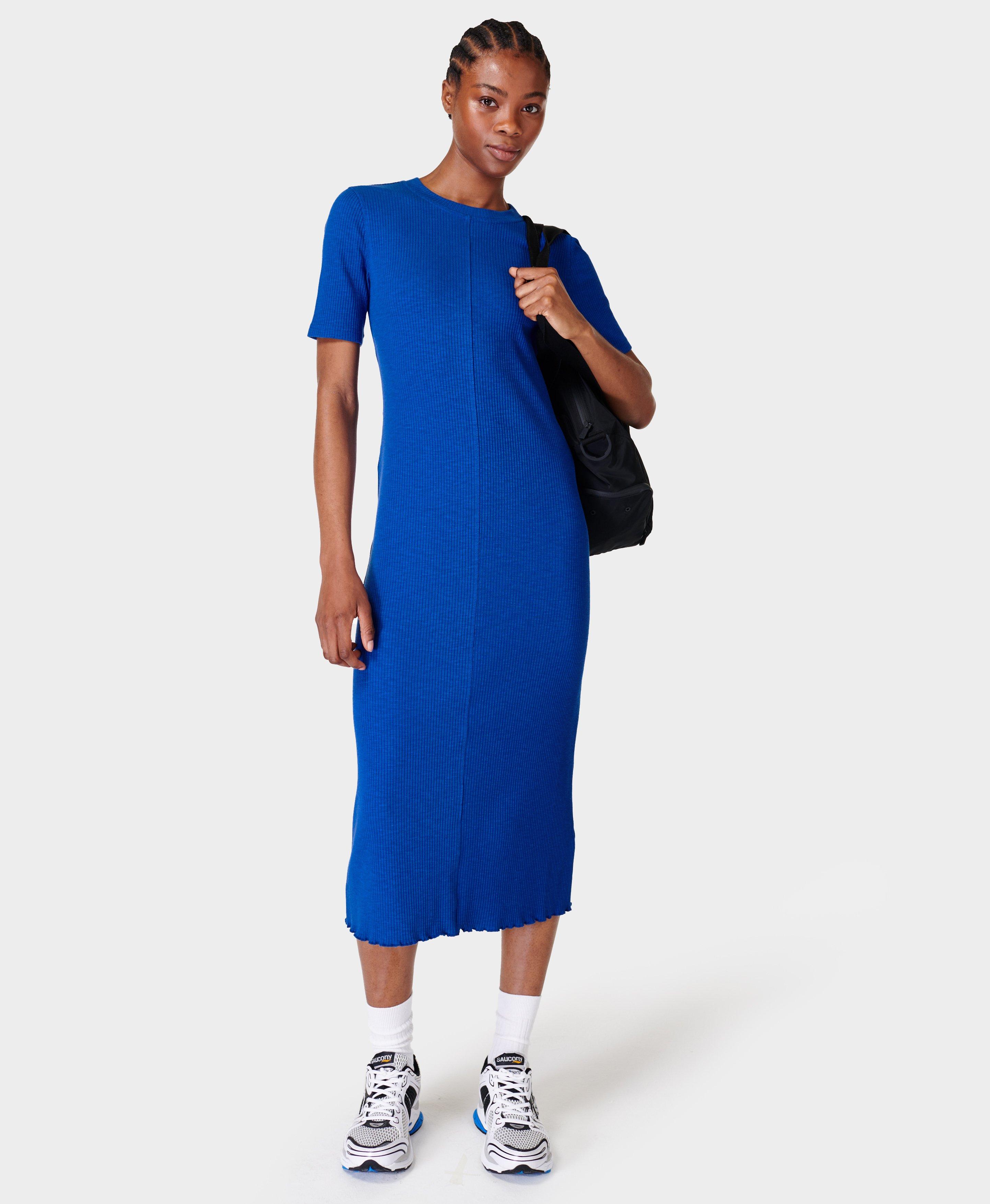 Ribbed Midi Dress