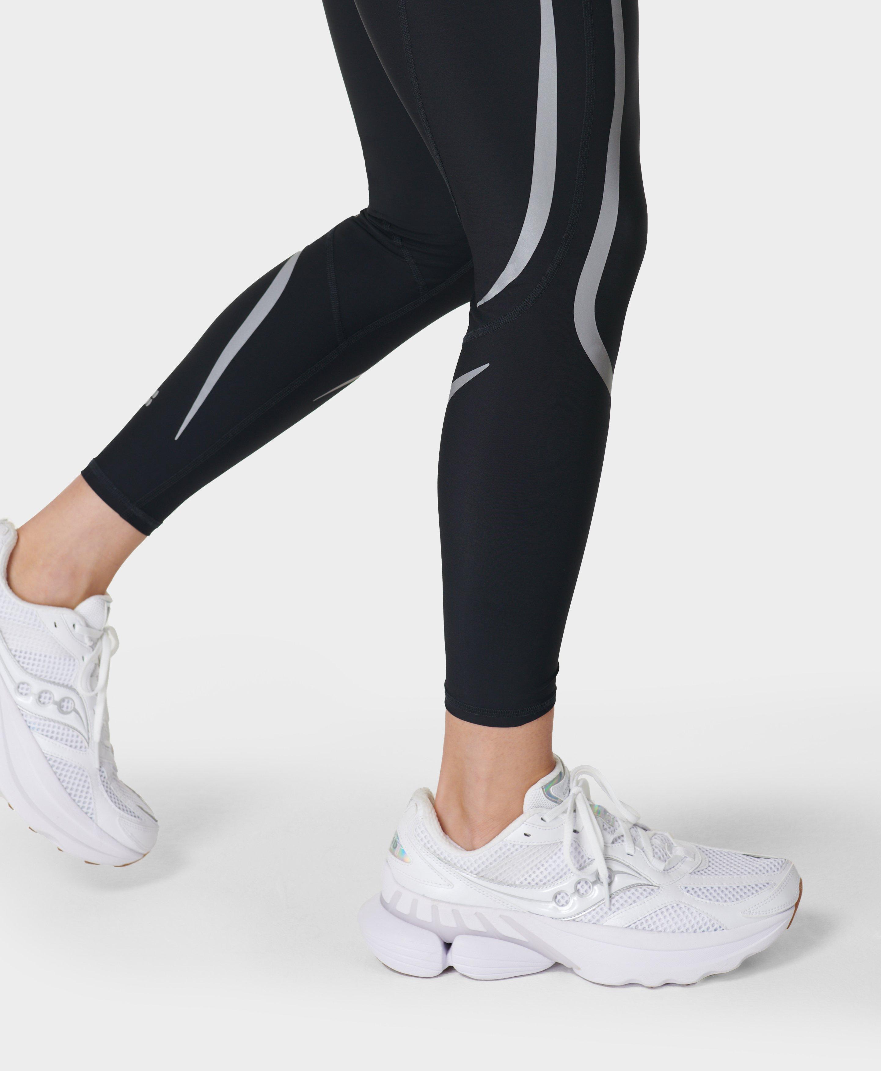 Zero Gravity 7/8 Illuminate Running Tight - Black, Women's Leggings