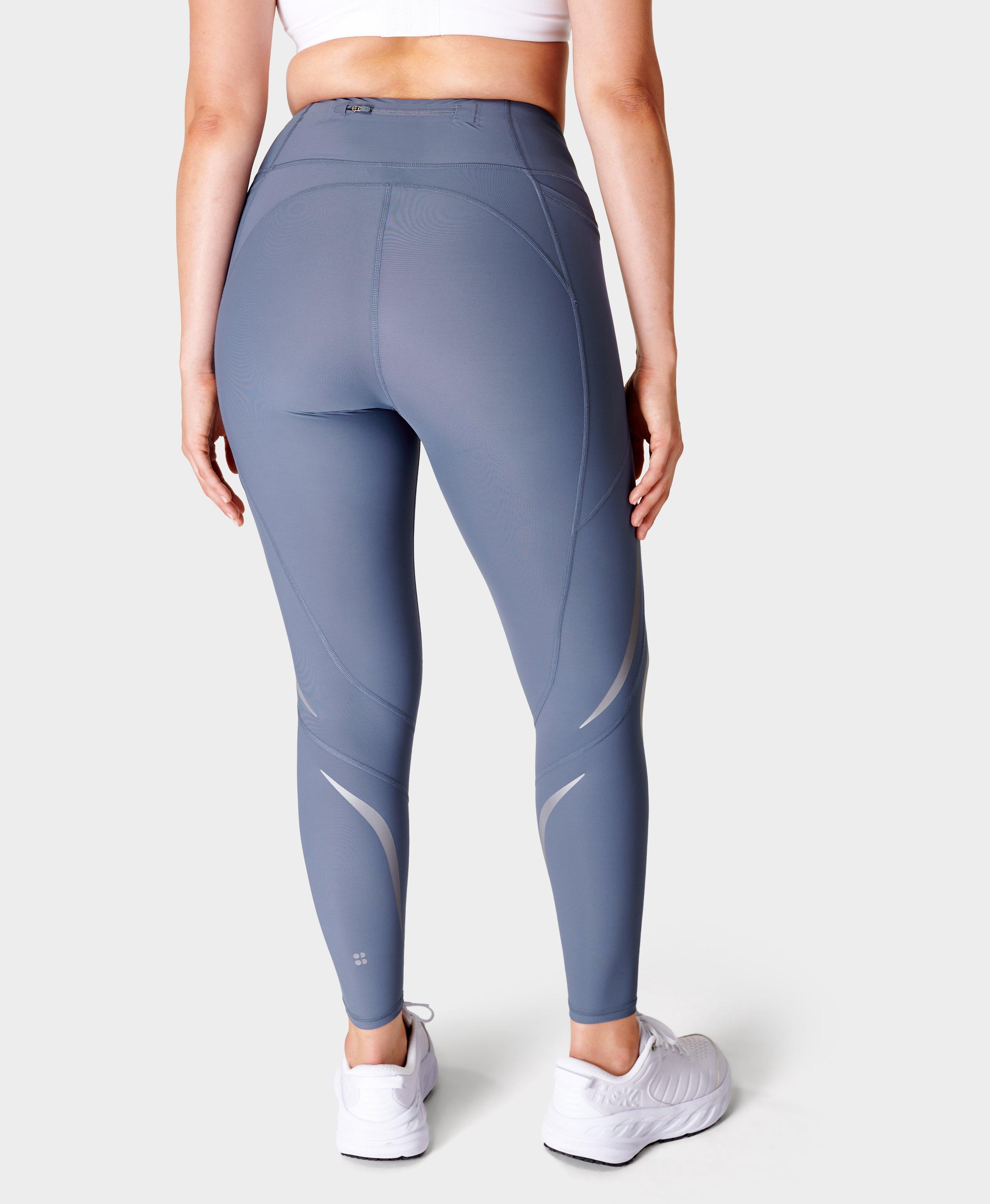 Zero Gravity 7/8 Illuminate Run Legging - Endless Blue