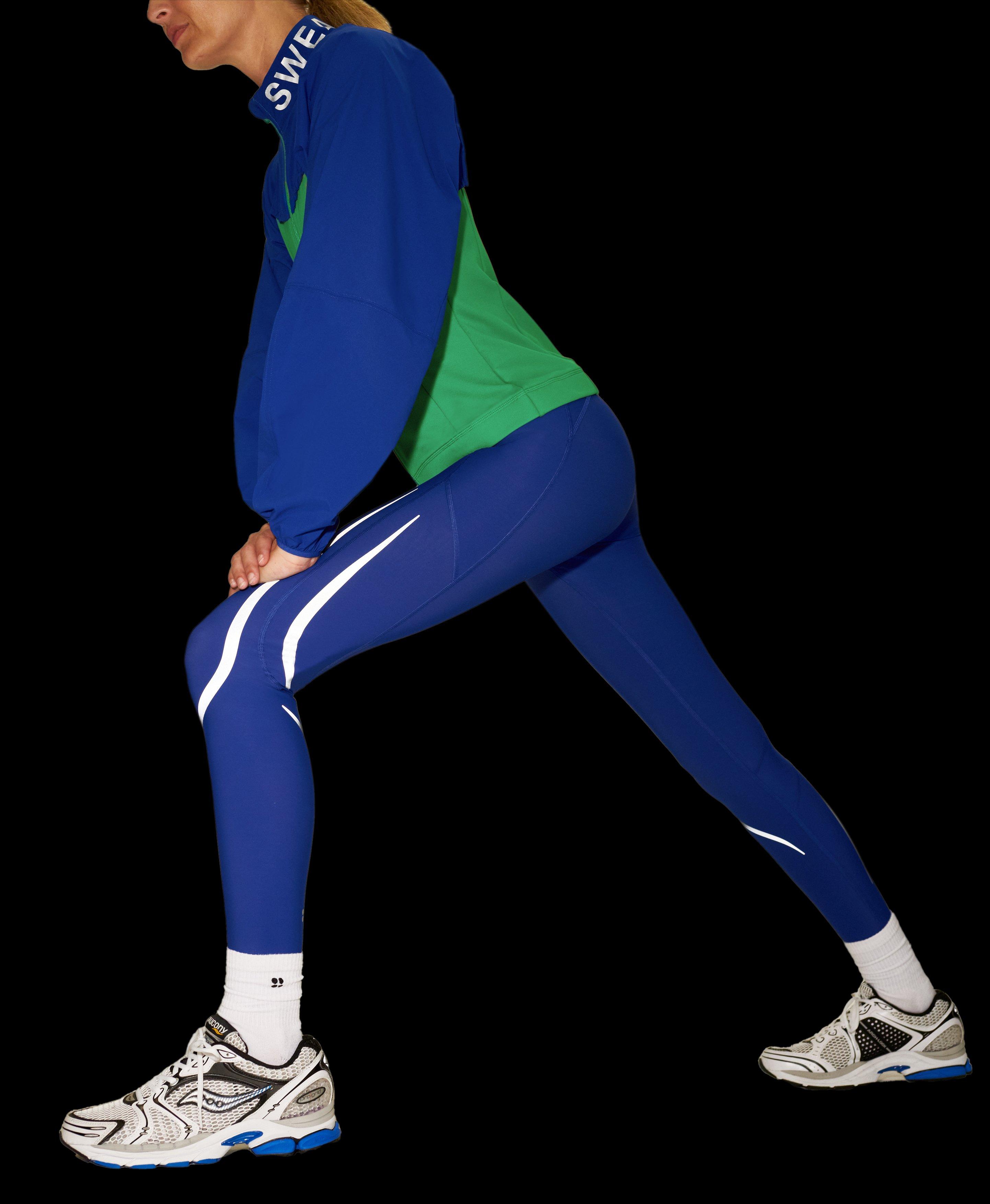 Zero Gravity Illuminate Running Tight - Lightning Blue, Women's Leggings