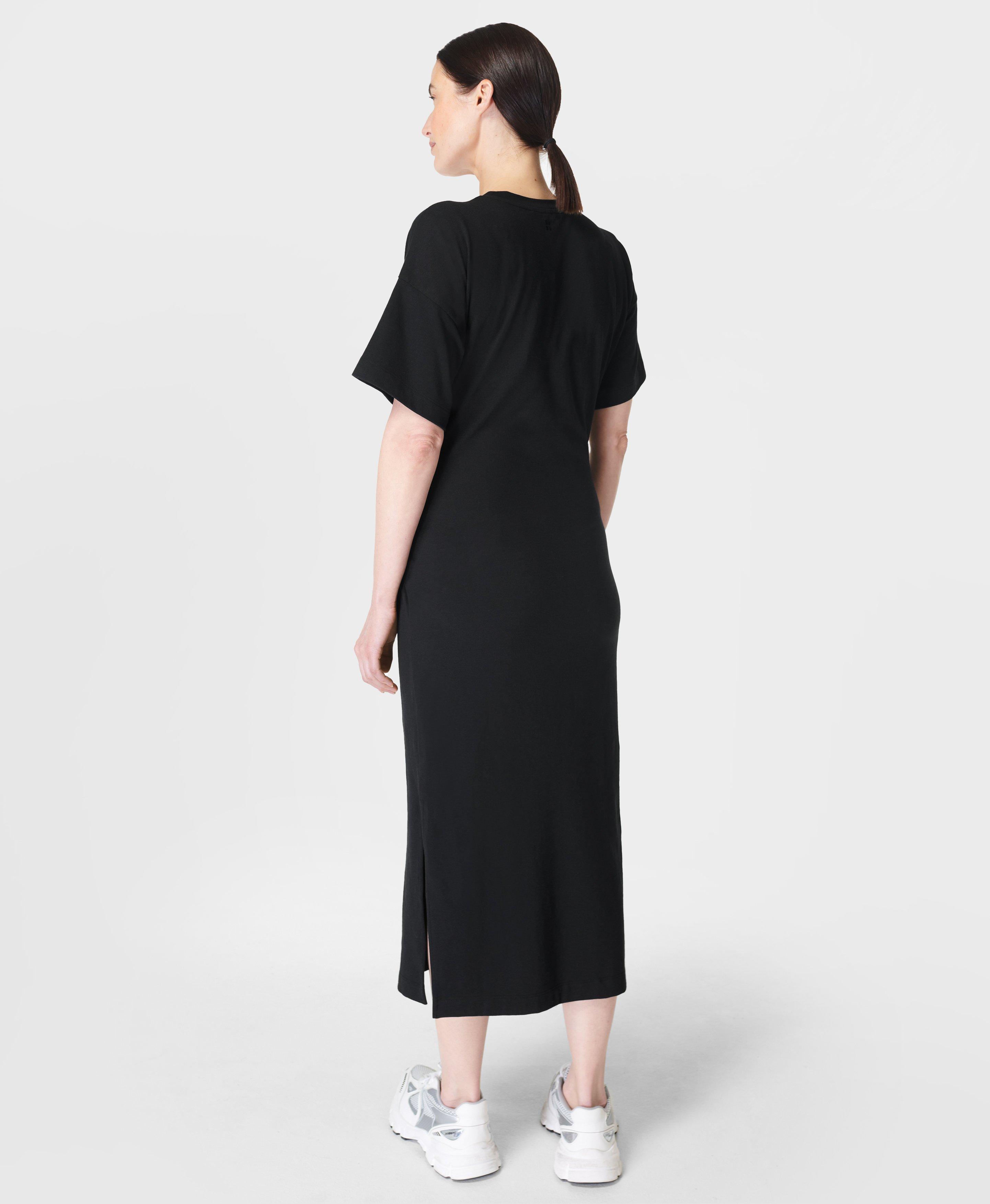 Black knot front dress sale