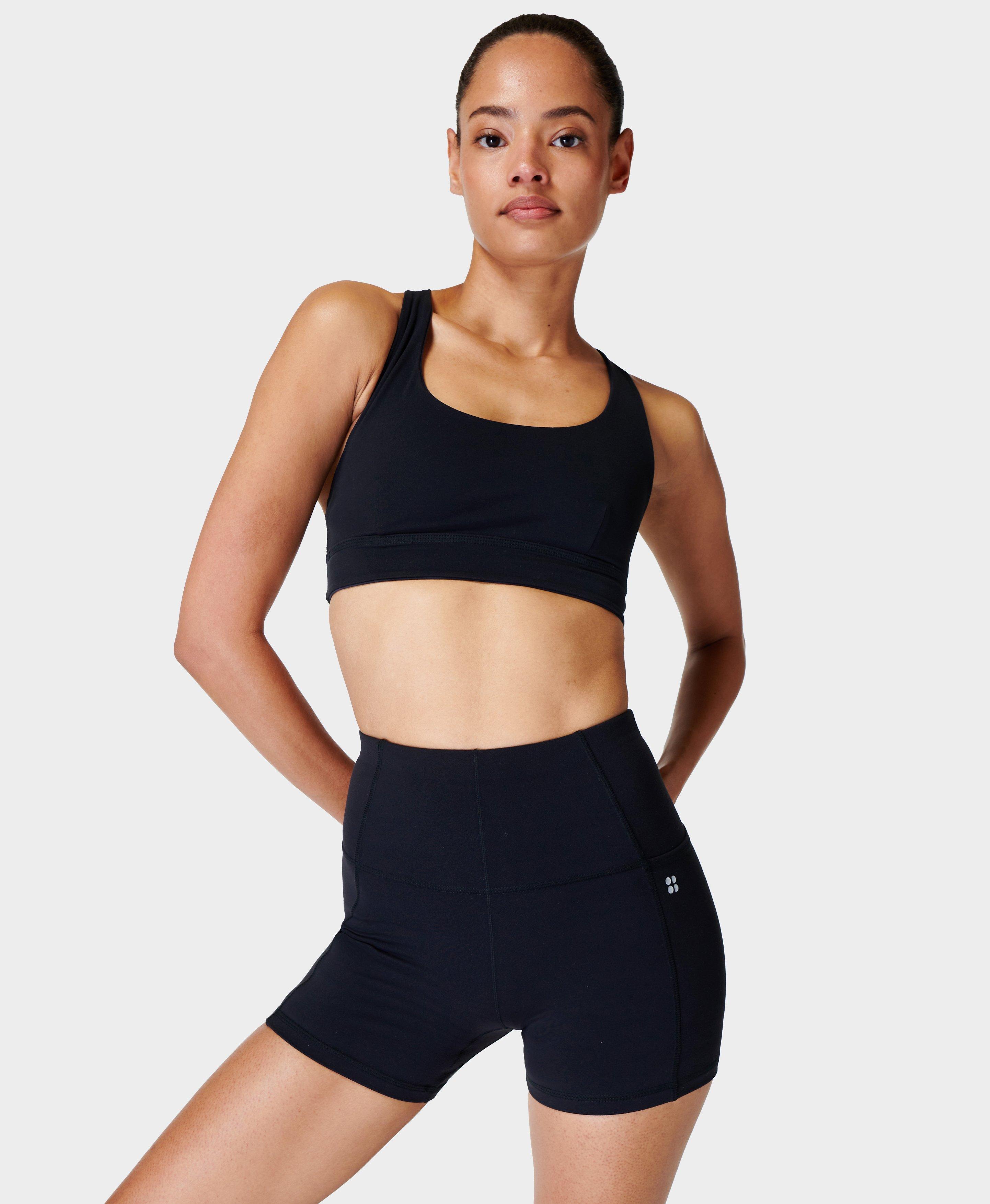 Super Soft 4" Cycling Shorts, Black | Sweaty Betty