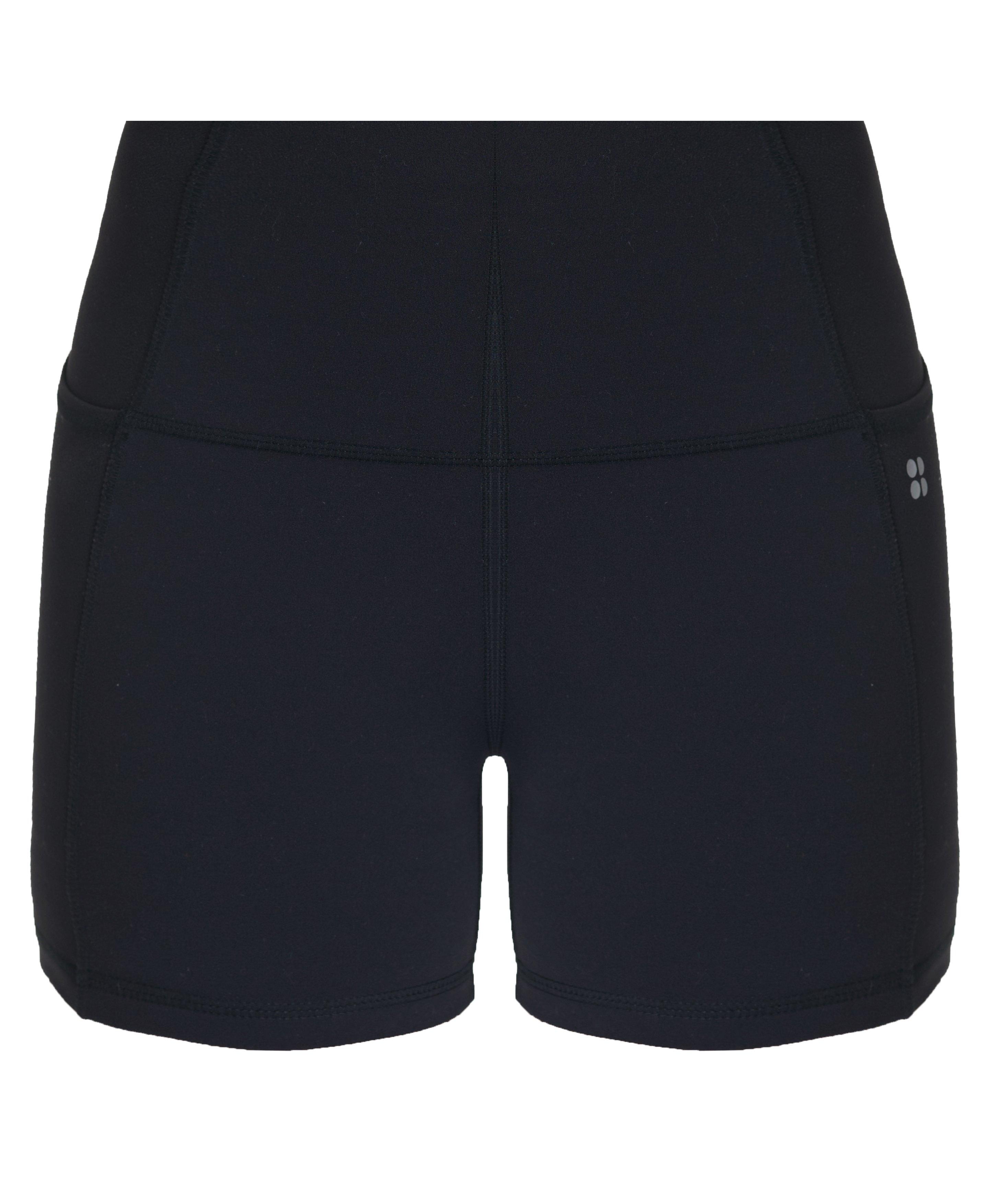 Super Soft 4 Biker Shorts - Black, Women's Shorts + Skorts