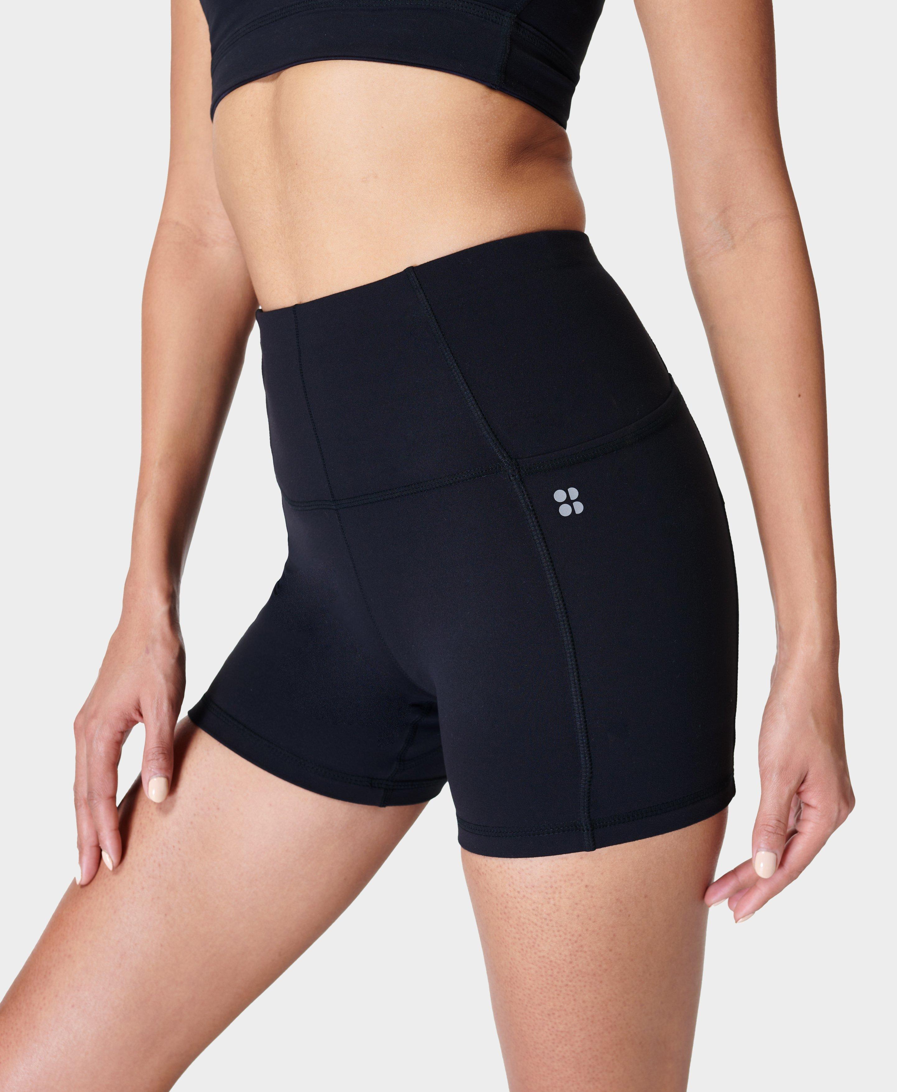 Super Soft 4 Biker Shorts - Black, Women's Shorts + Skorts