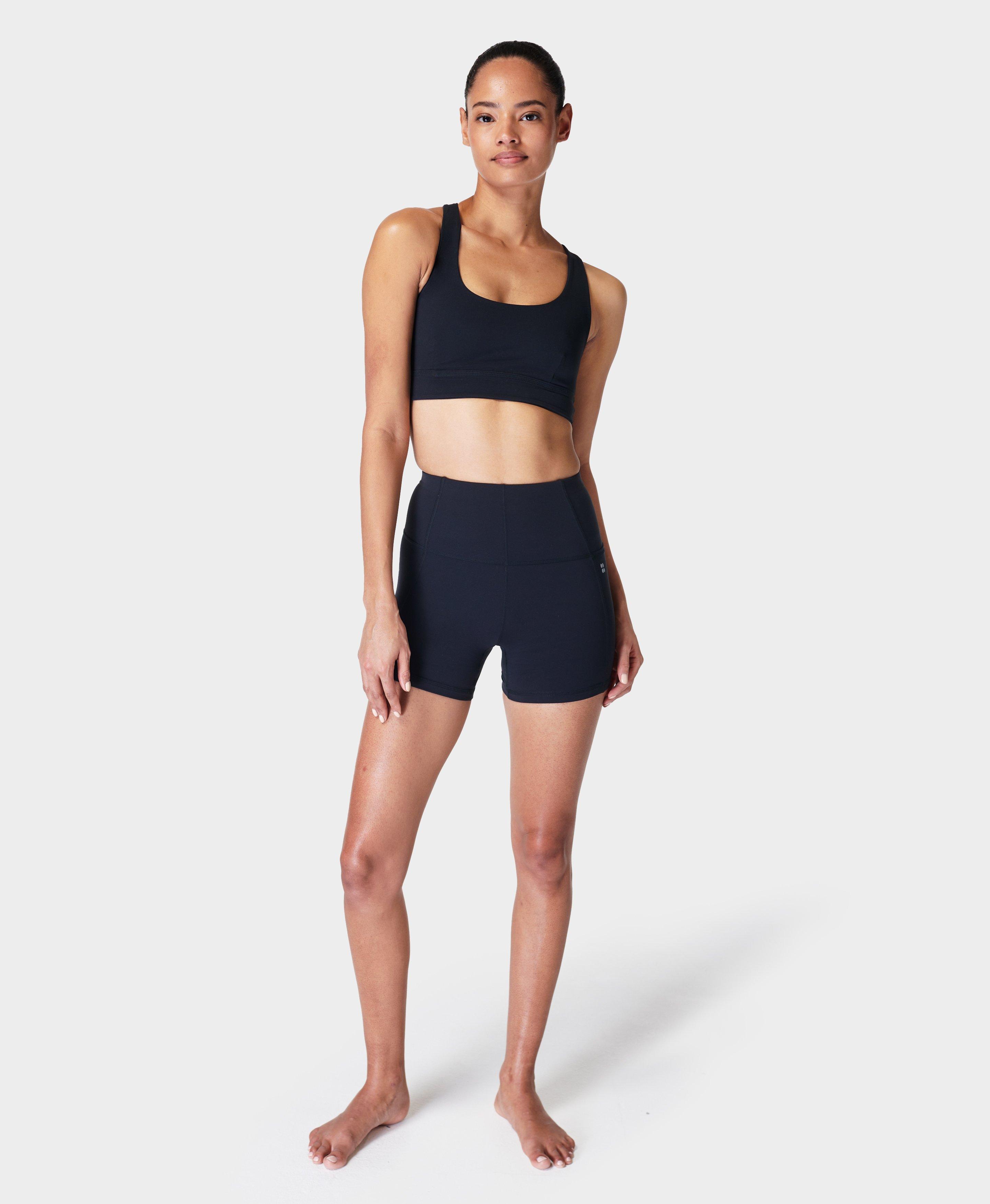 Super Soft 4 Biker Shorts - Black, Women's Shorts + Skorts