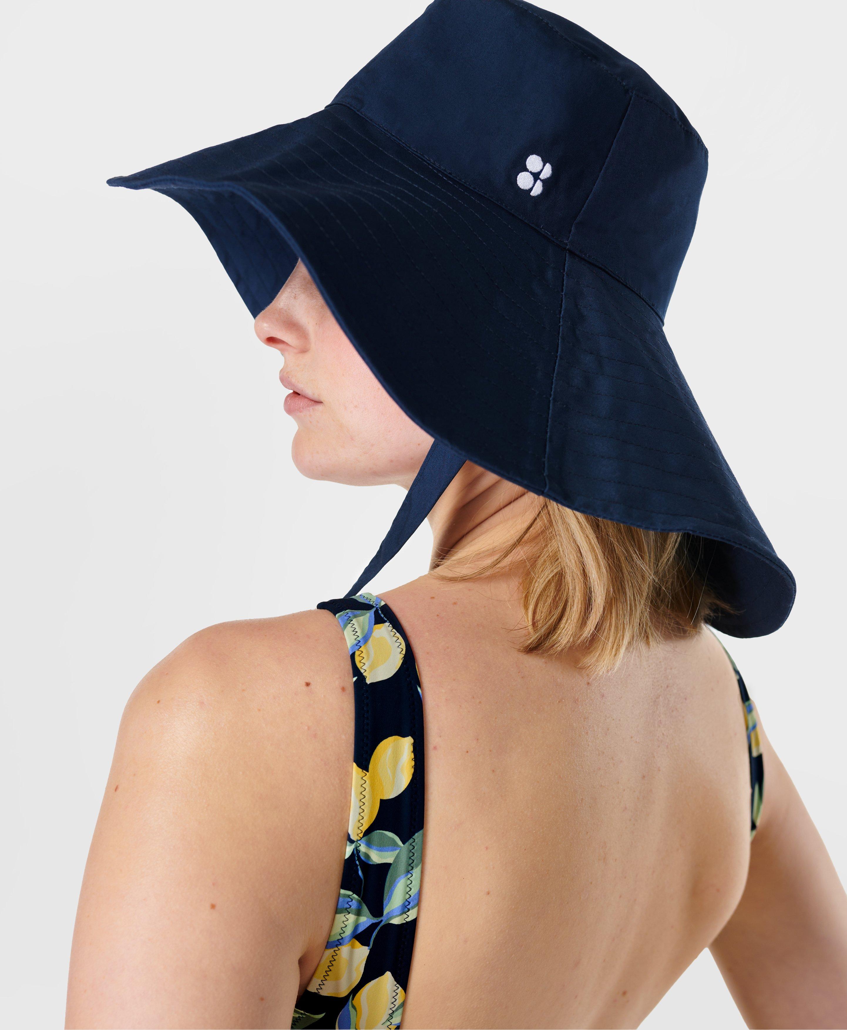 Sun Hat , Navy Blue | Sweaty Betty