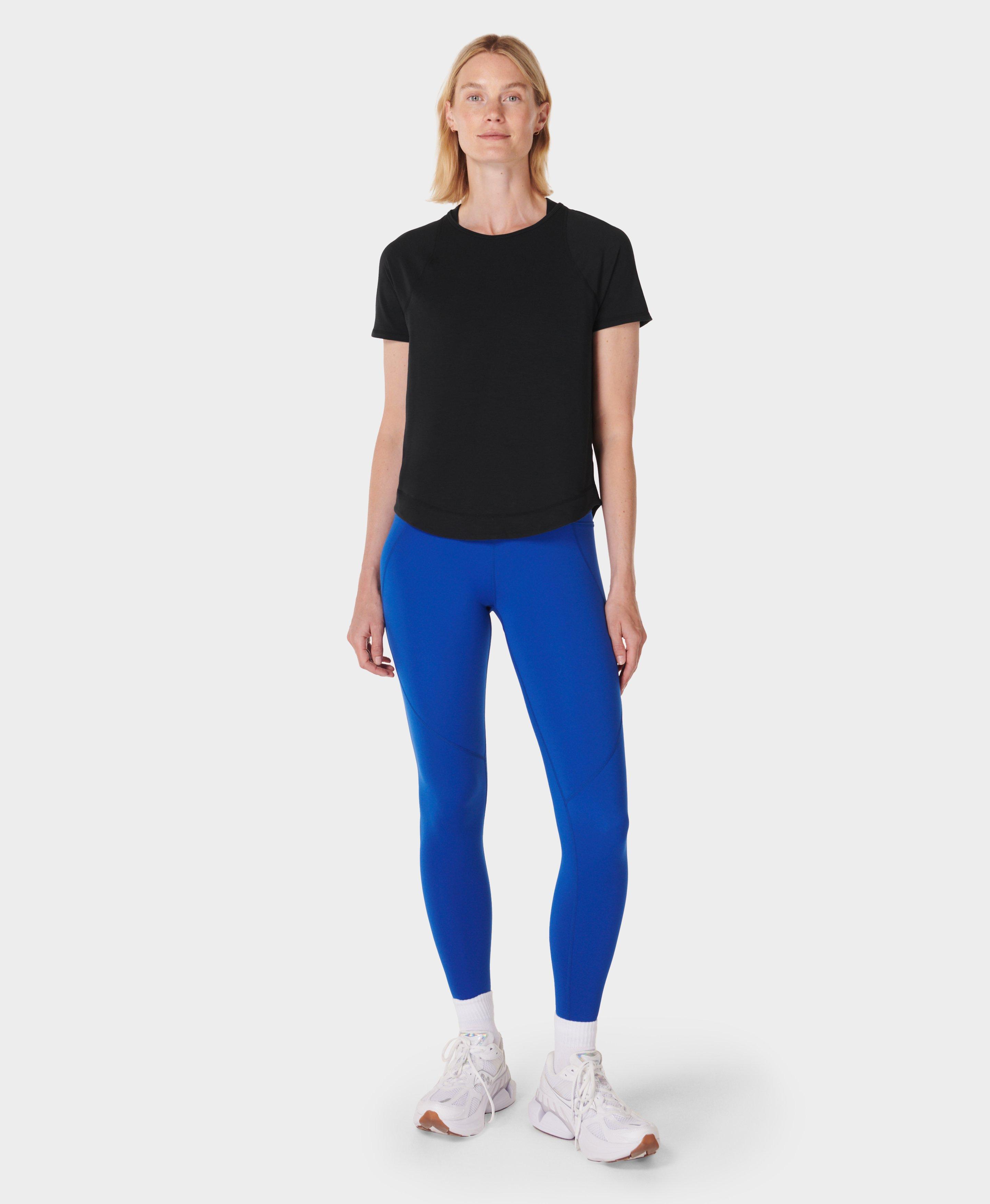 Breathe Easy Running Tee - Black, Women's T-Shirts