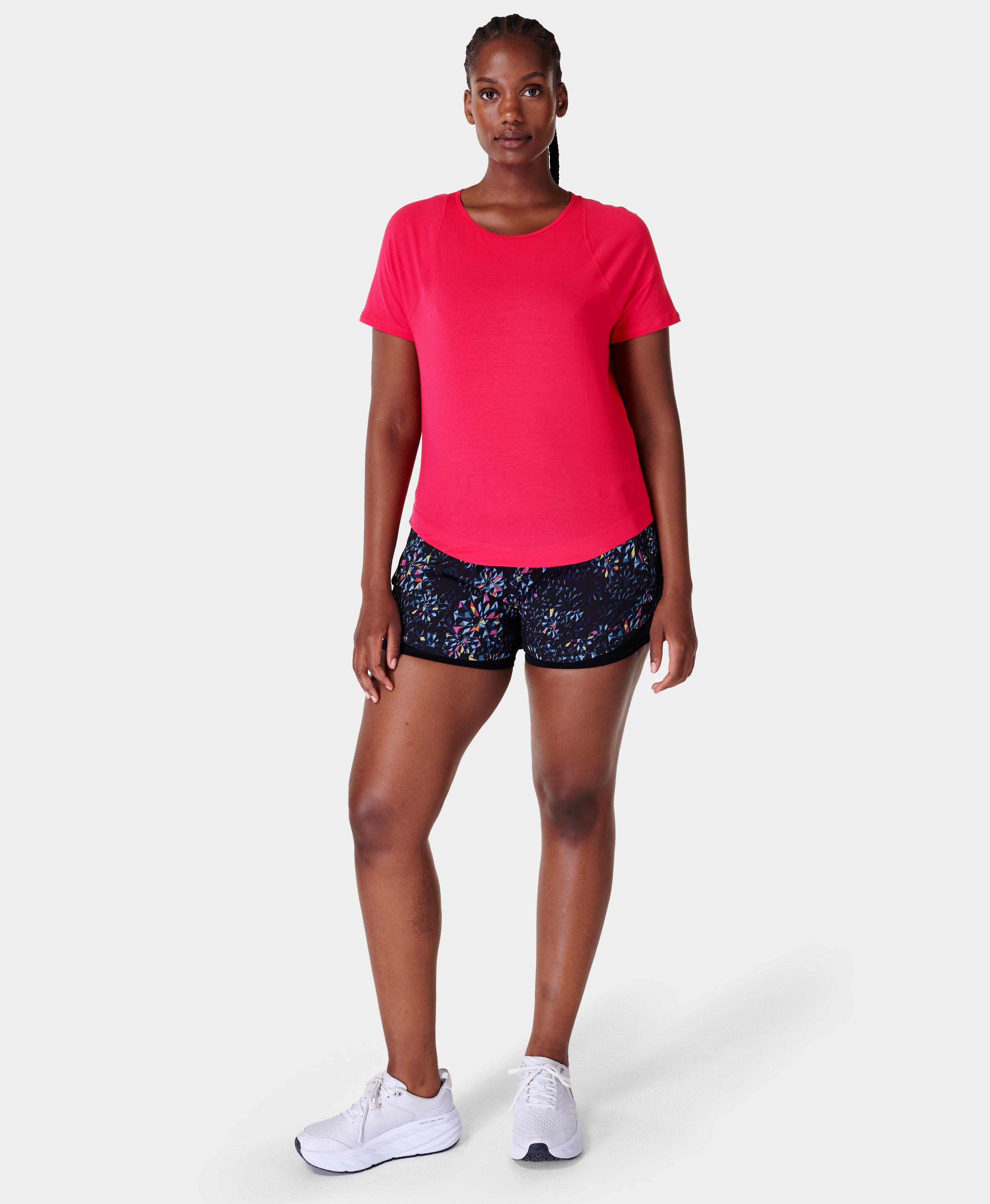 Breathe Easy Running Tee - Venus Pink, Women's T-Shirts
