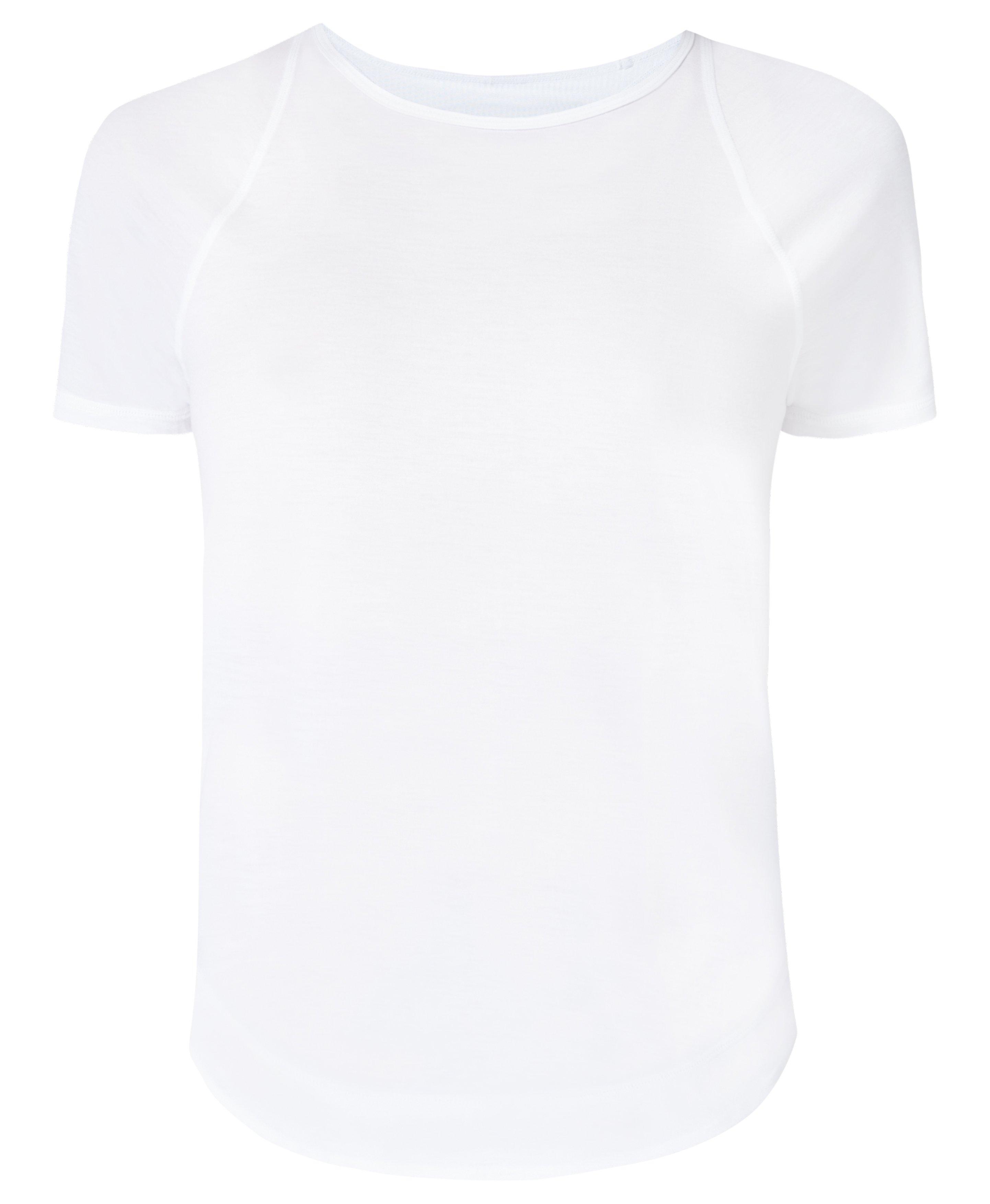 white running shirt