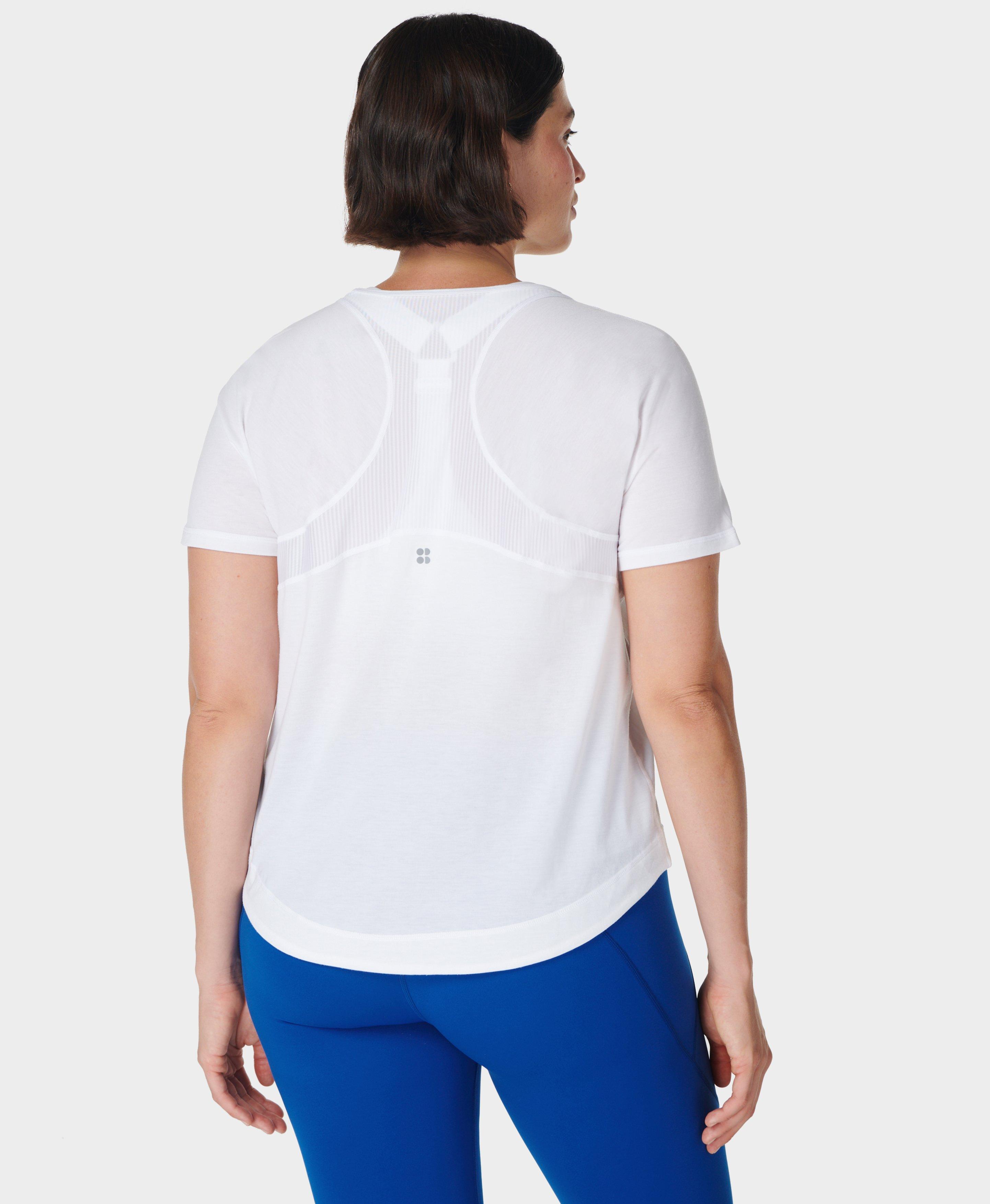 white running shirt