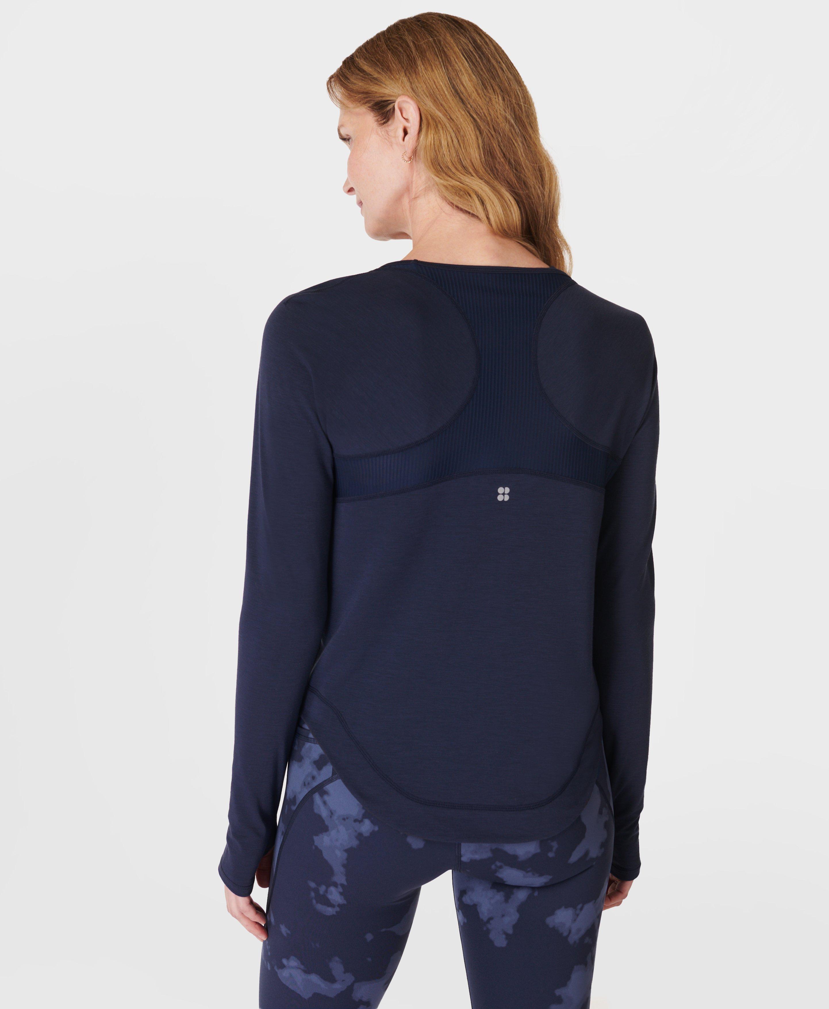 Sweaty Betty DISTANCE - Long sleeved top - black 