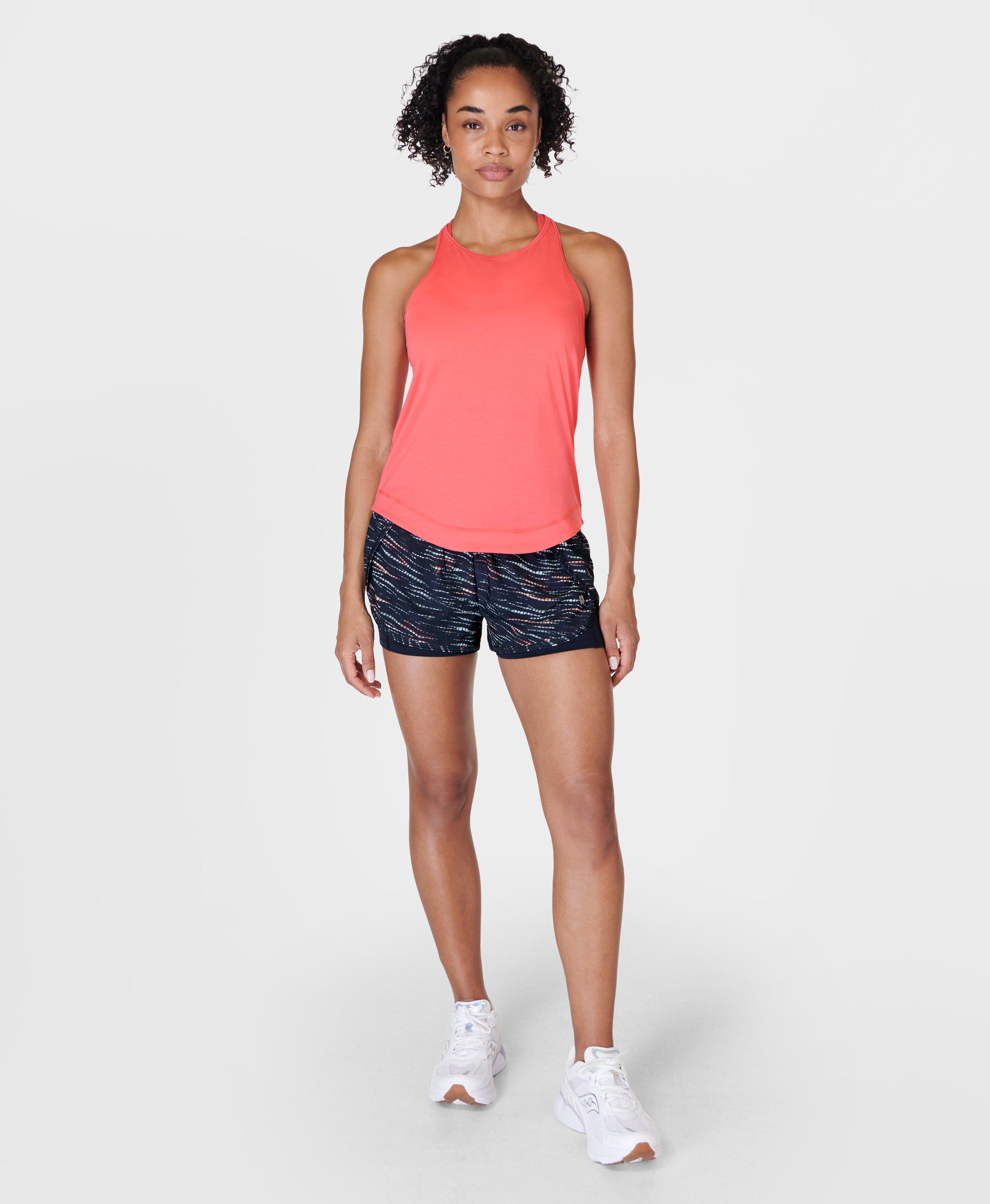 Breathe Easy Running Vest Coral Pink Women s Vests Sweaty Betty