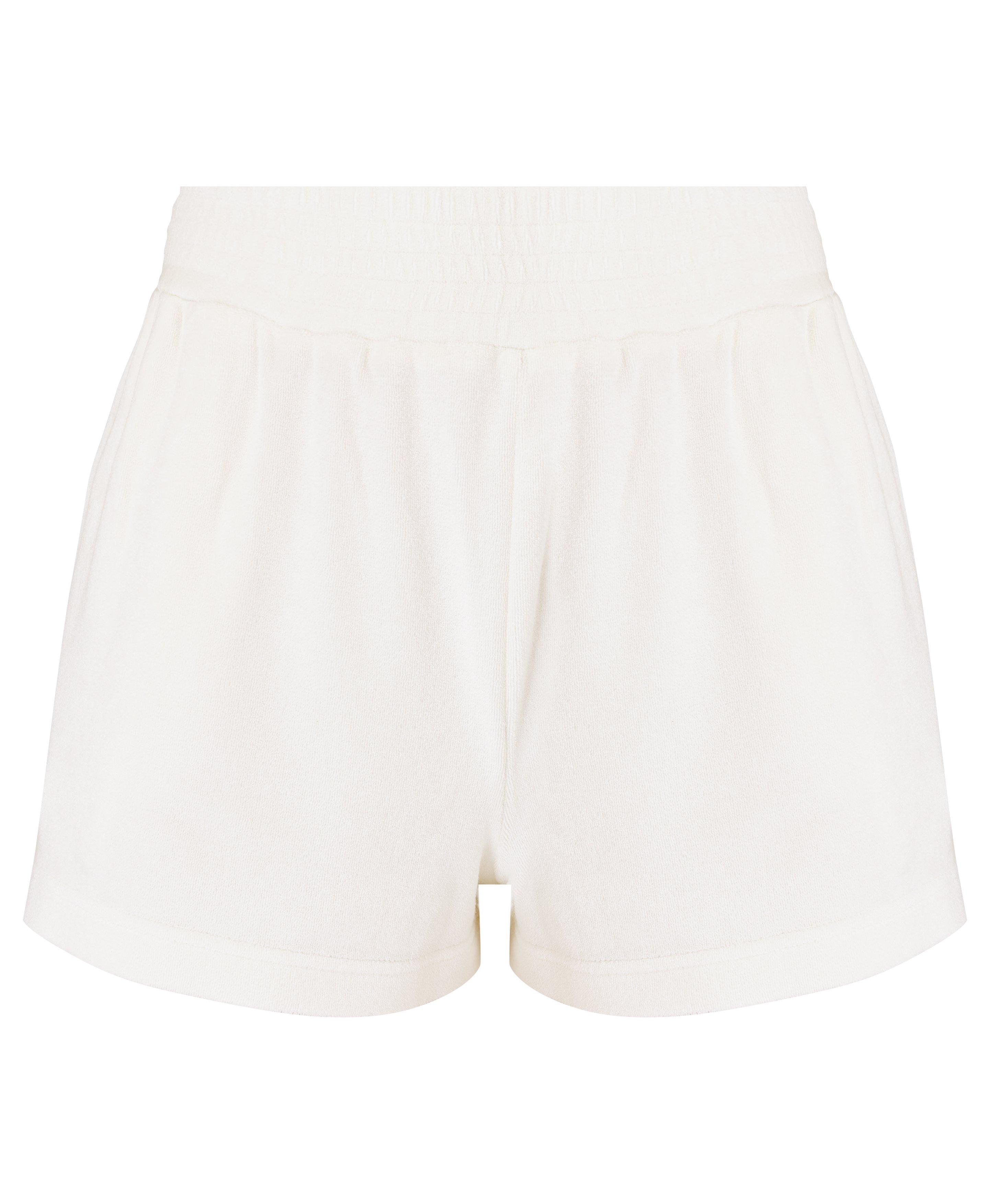 Towelling Shorts - Lily White, Women's Shorts & Skorts