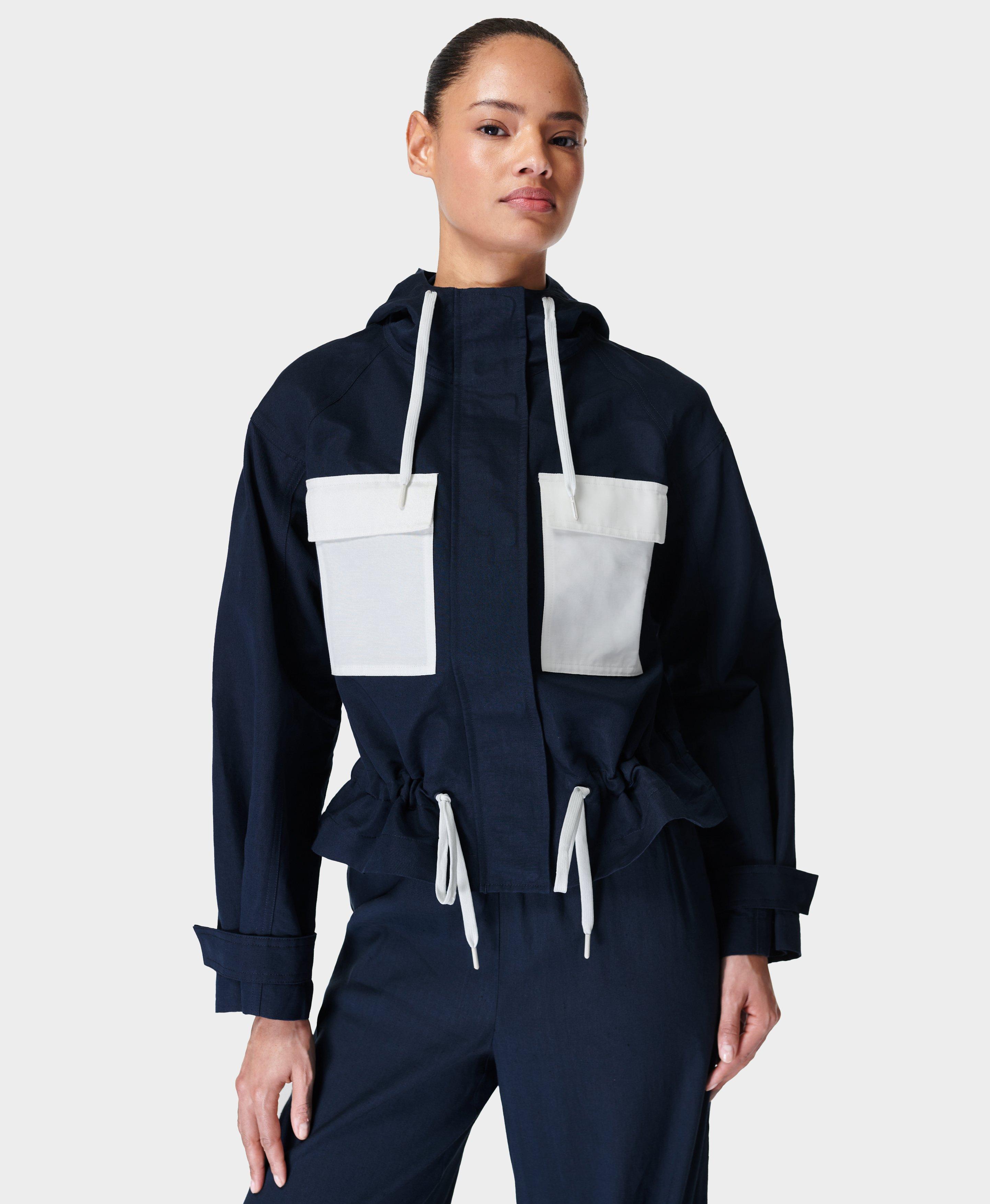 Relaxed Shacket - Navy Blue, Women's Jackets & Coats