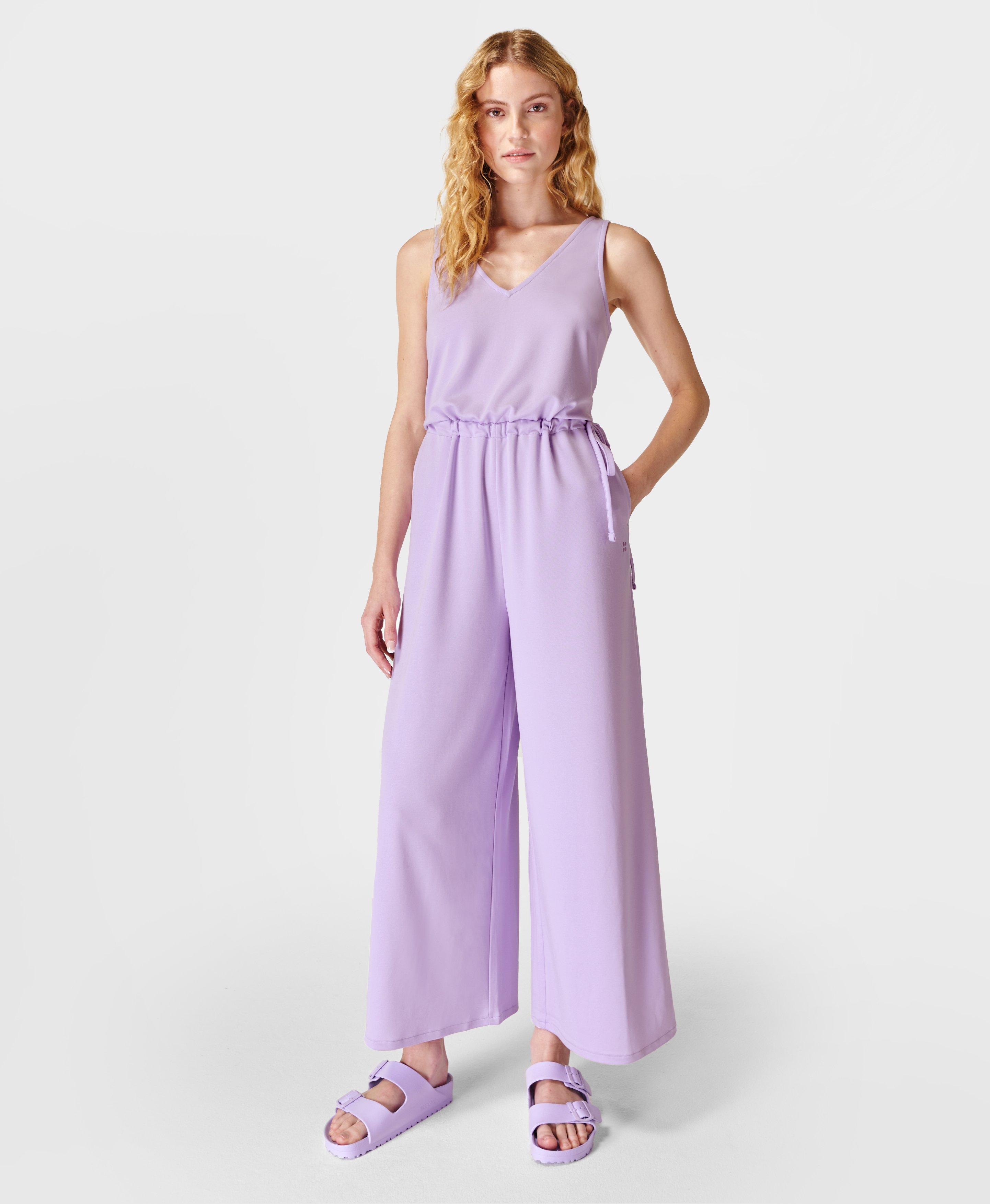 Light sales purple jumpsuit