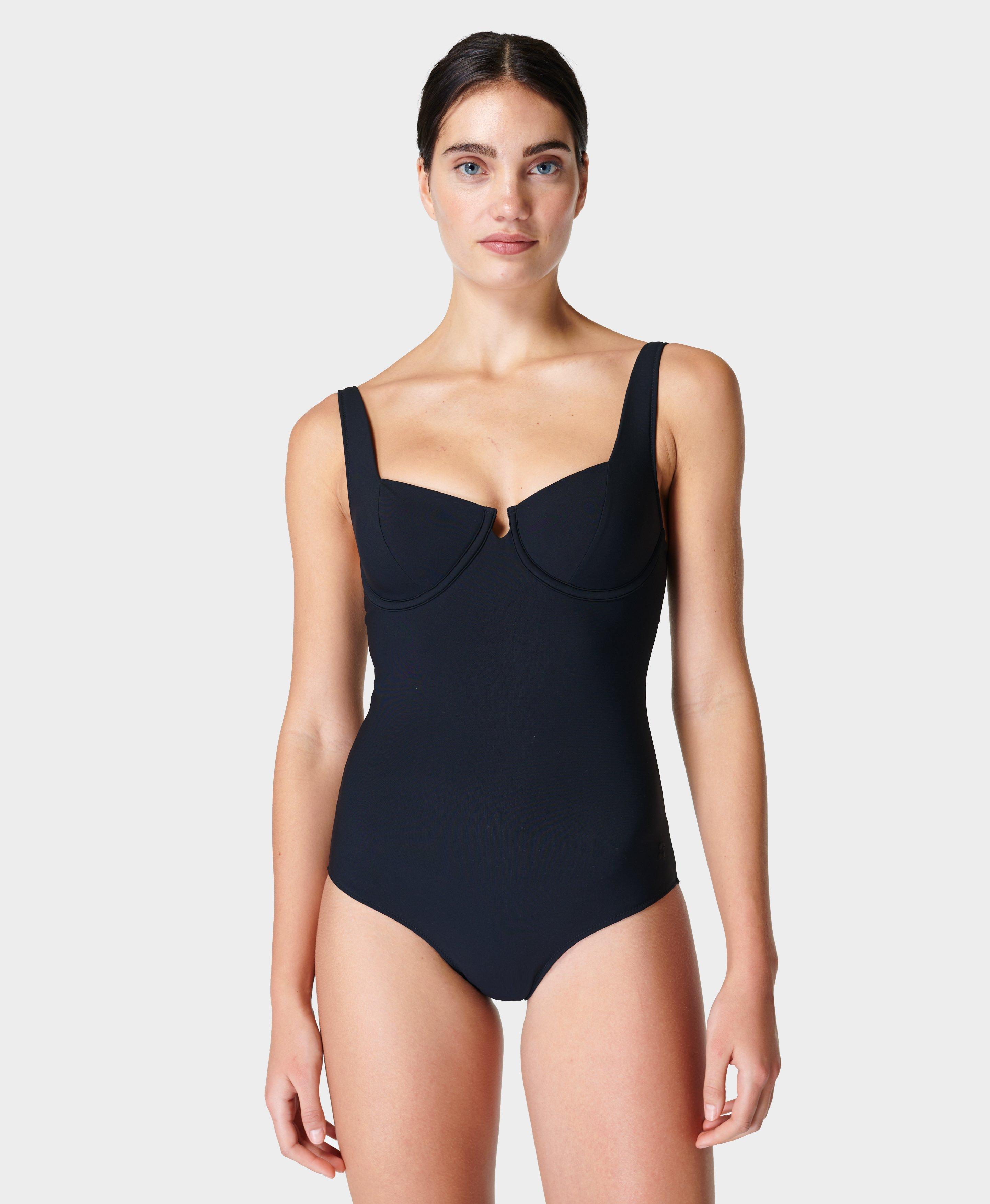 Tidal Xtra Life Long Sleeve Swimsuit - French Navy Blue Colour