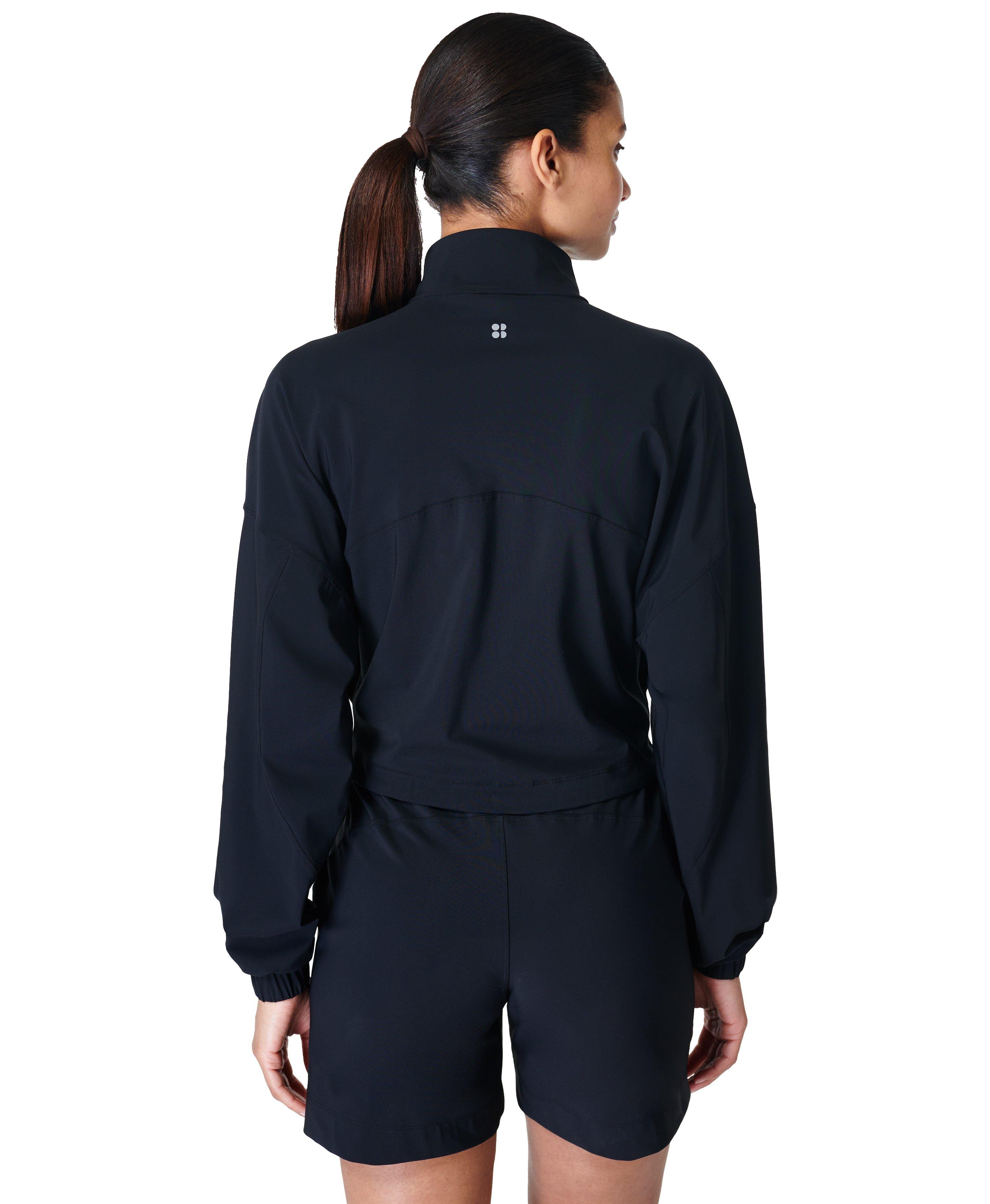 ❤️ Lululemon Scuba Oversized Half 1/2 Zip Hoodie XS/S Black BLK Crop Sweater  NWT