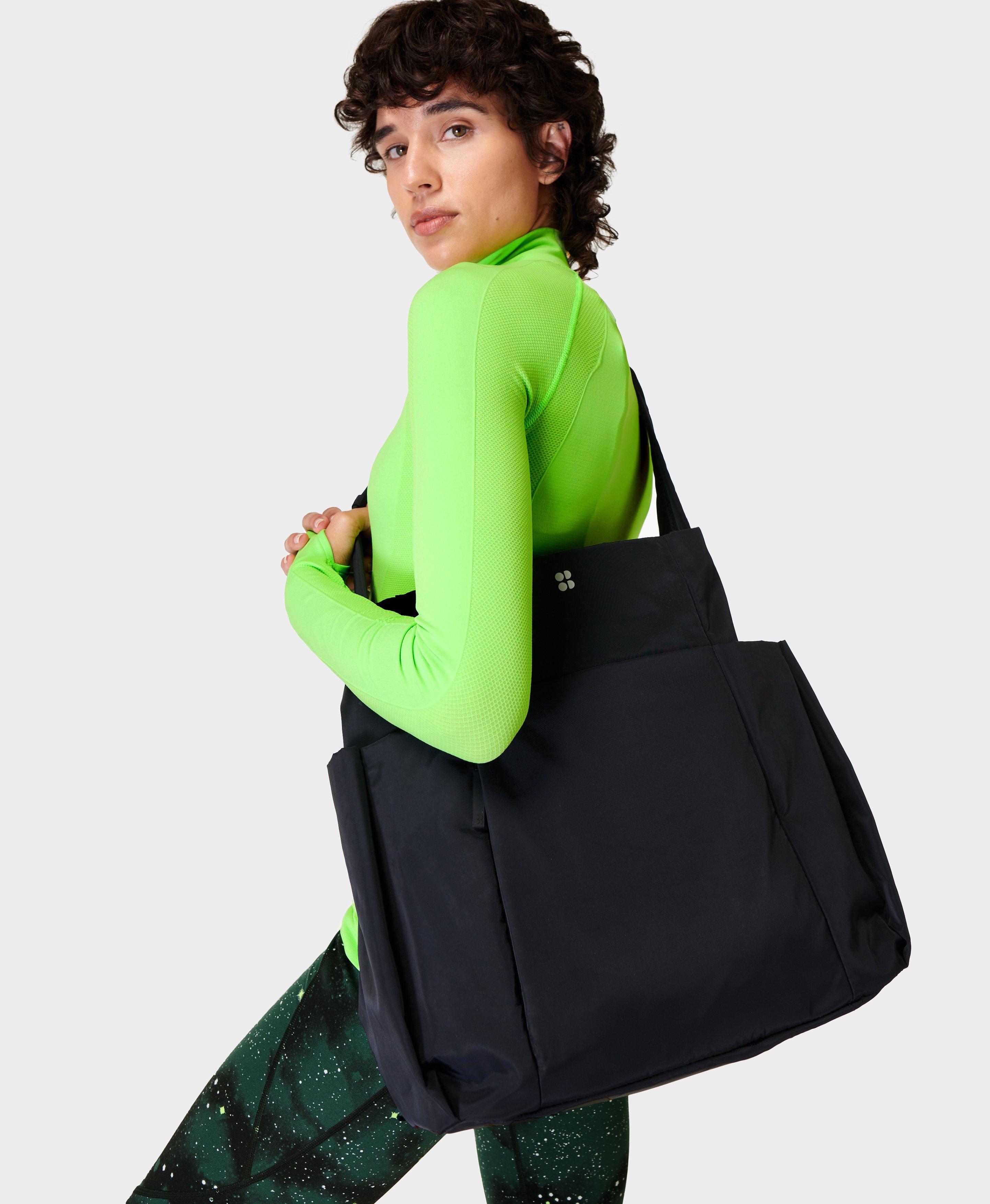 Yoga Mat Bag - Oatmeal Fleck, Women's Bags, Sweaty Betty