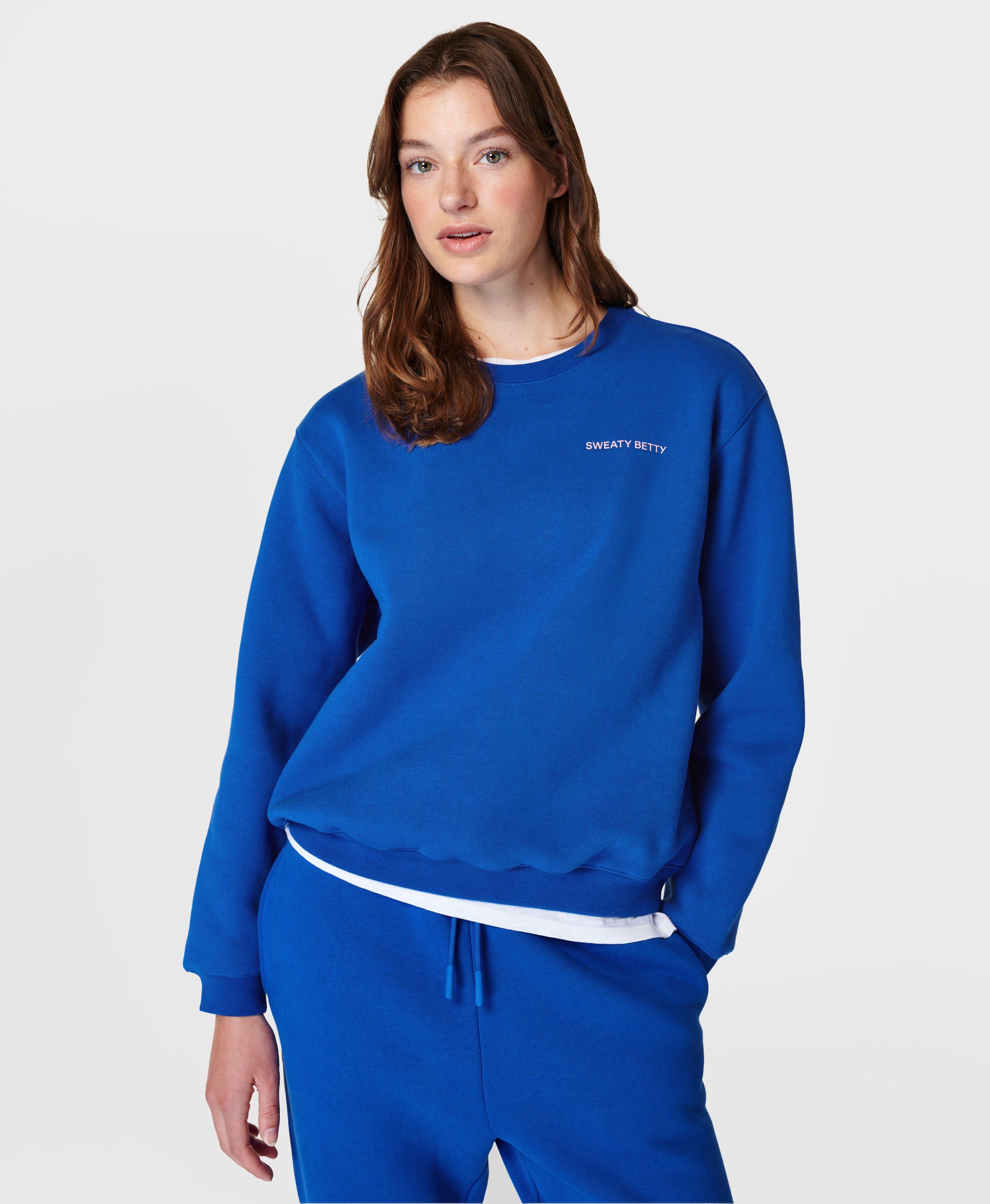 Powerhouse Sweatshirt - Lightning Blue - Sweaty Betty