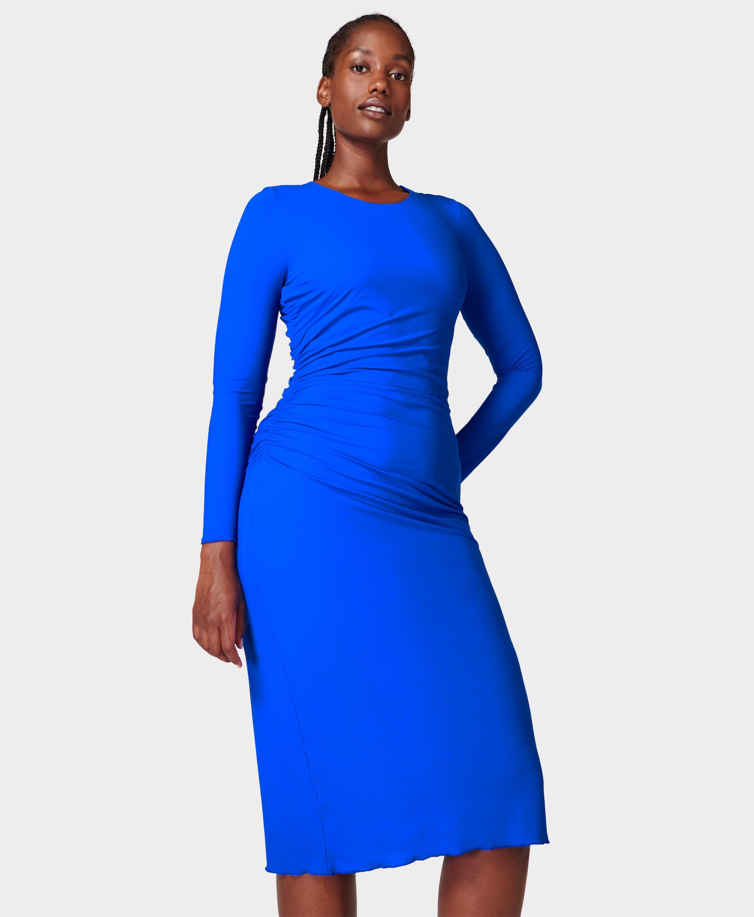 Electric blue bodycon dress online