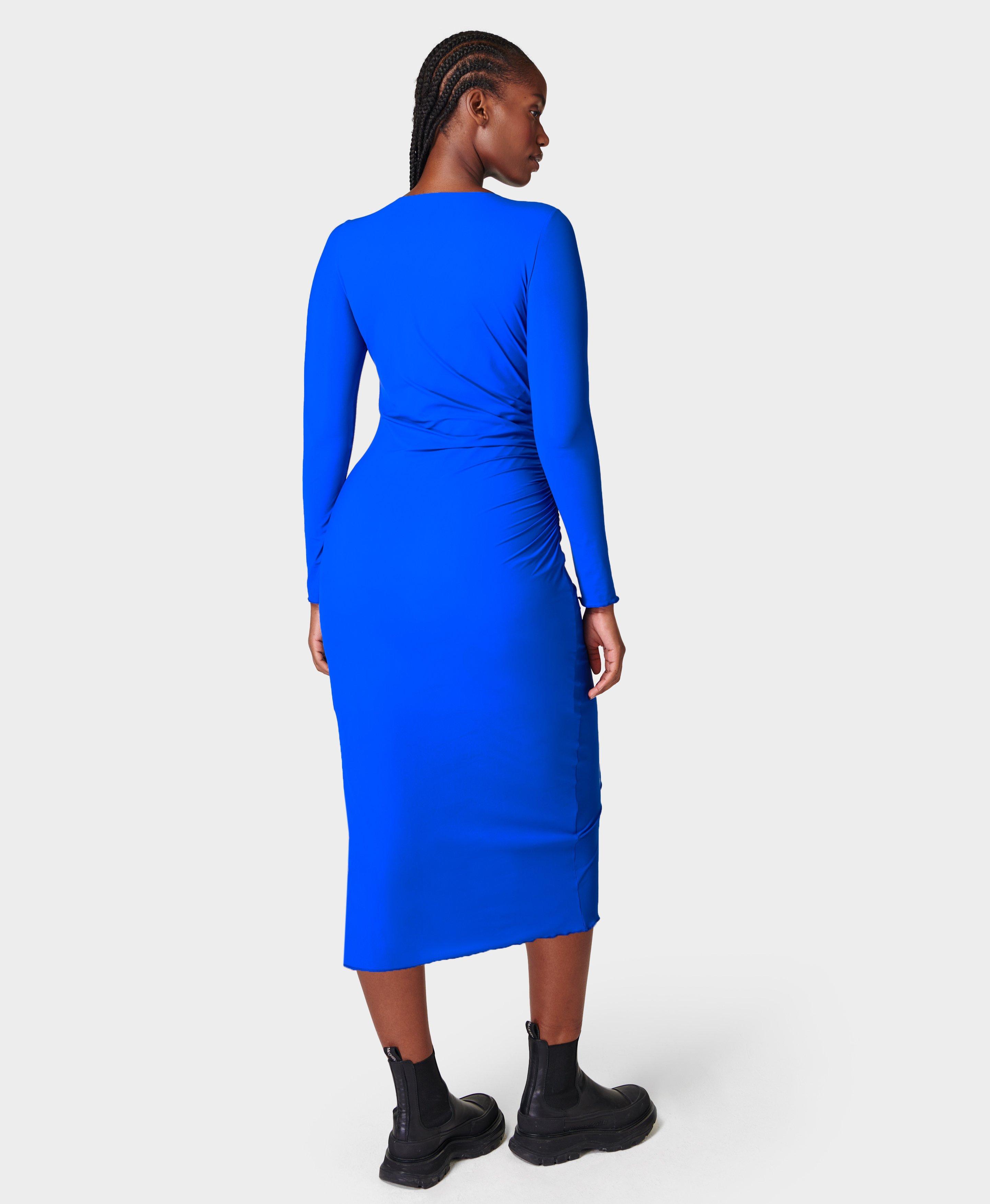 Electric blue party sales dress